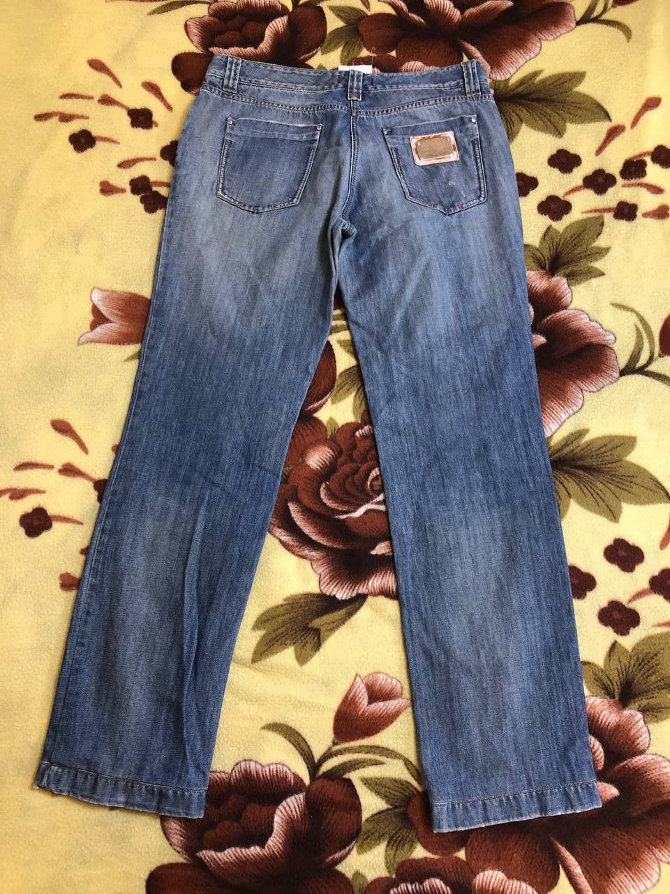 Dolce & Gabbana Vintage Dolce & Gabbana Denim Jeans Baggy Y2K Metal Logo DG Size 32" / US 10 / IT 46 - 1 Thumbnail