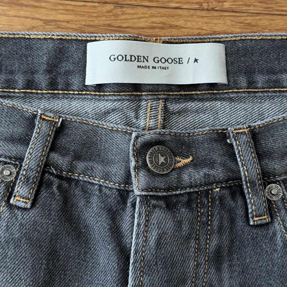 Golden Goose Golden Goose Skate Denim Cropped Jeans, Size 32 Size US 32 / EU 48 - 6 Thumbnail