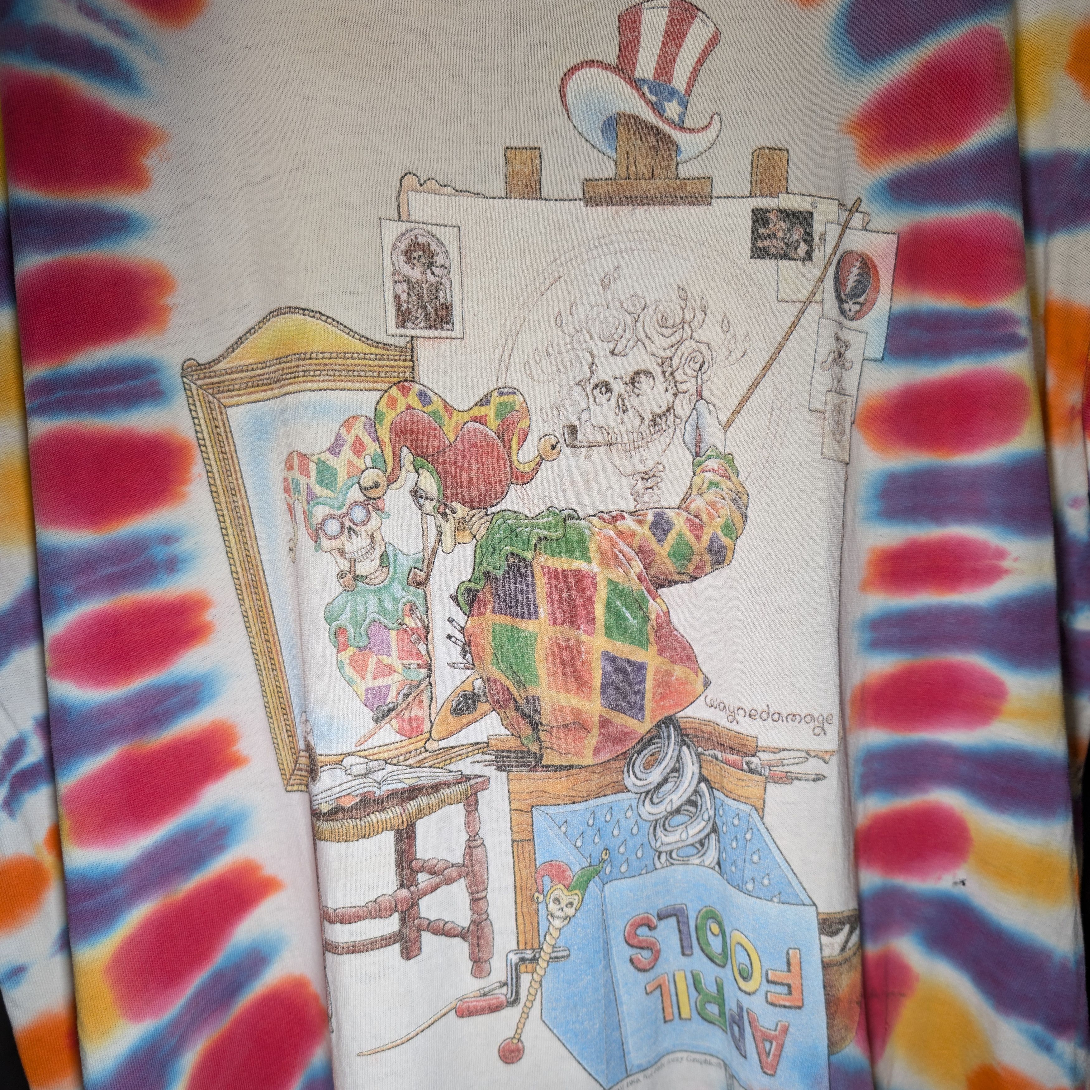 Anvil Grateful Dead Self Portrait April Fools Single Stitch Size US XL / EU 56 / 4 - 3 Thumbnail