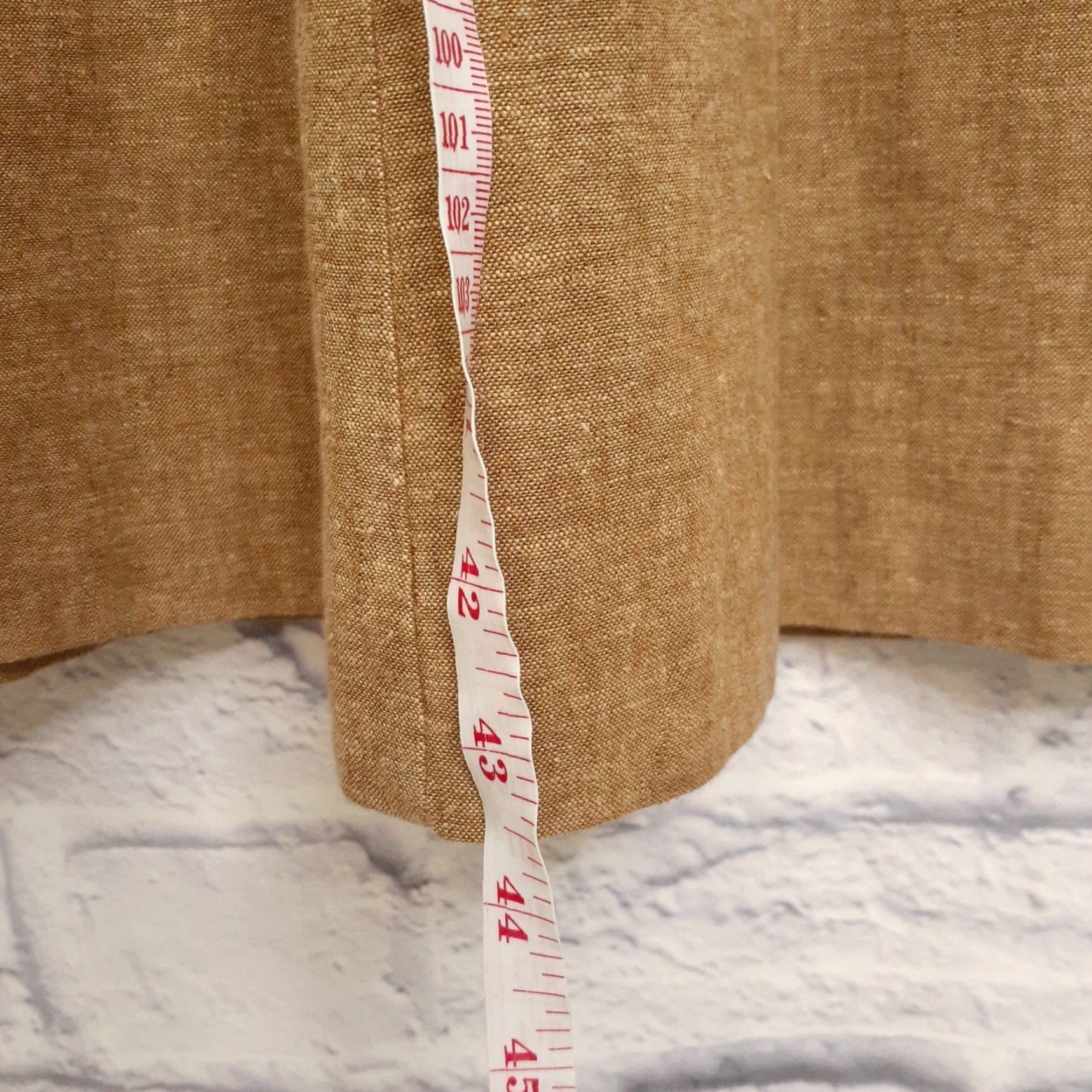 Coldwater Creek VINTAGE Coldwater Creek Linen Blend Sleeveless Maxi Dress Petite S Brown Lagenlook (Petites) Womens Maxi Dress - Long Size S / US 4 / IT 40 - 7 Thumbnail