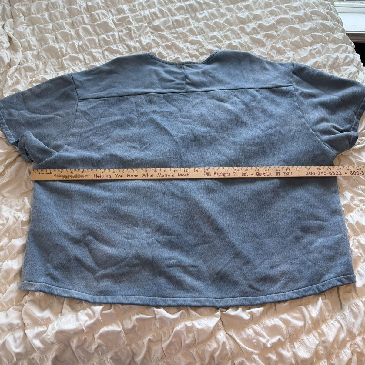 Gap × Yeezy Unreleased Yoke Tee Shirt bluestone Size Large Size US L / EU 52-54 / 3 - 7 Thumbnail