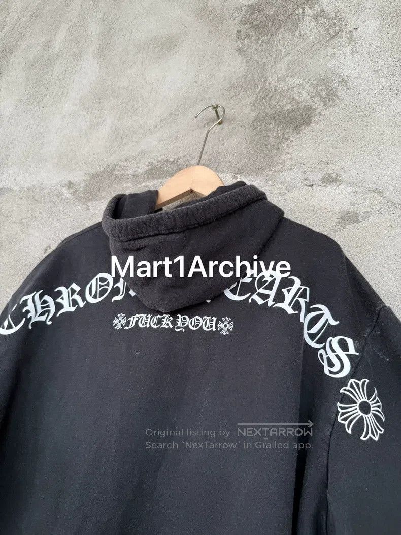 Chrome Hearts CHROME HEARTS Swearing barrage model slogan hoodie Size US L / EU 52-54 / 3 - 3 Thumbnail
