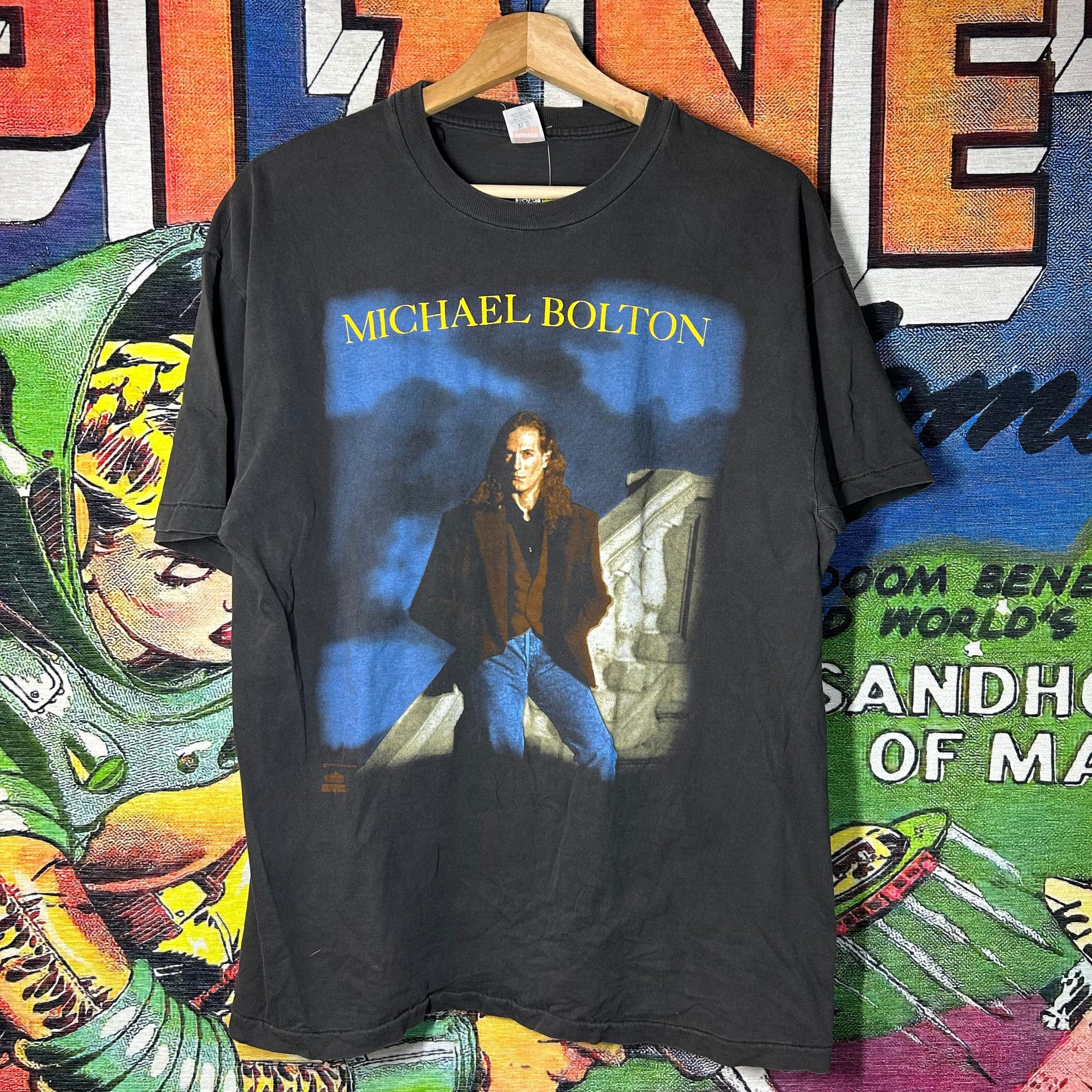 Vintage Vintage 90s Michael Bolton Tee Size XL Size US XL / EU 56 / 4 - 1 Thumbnail