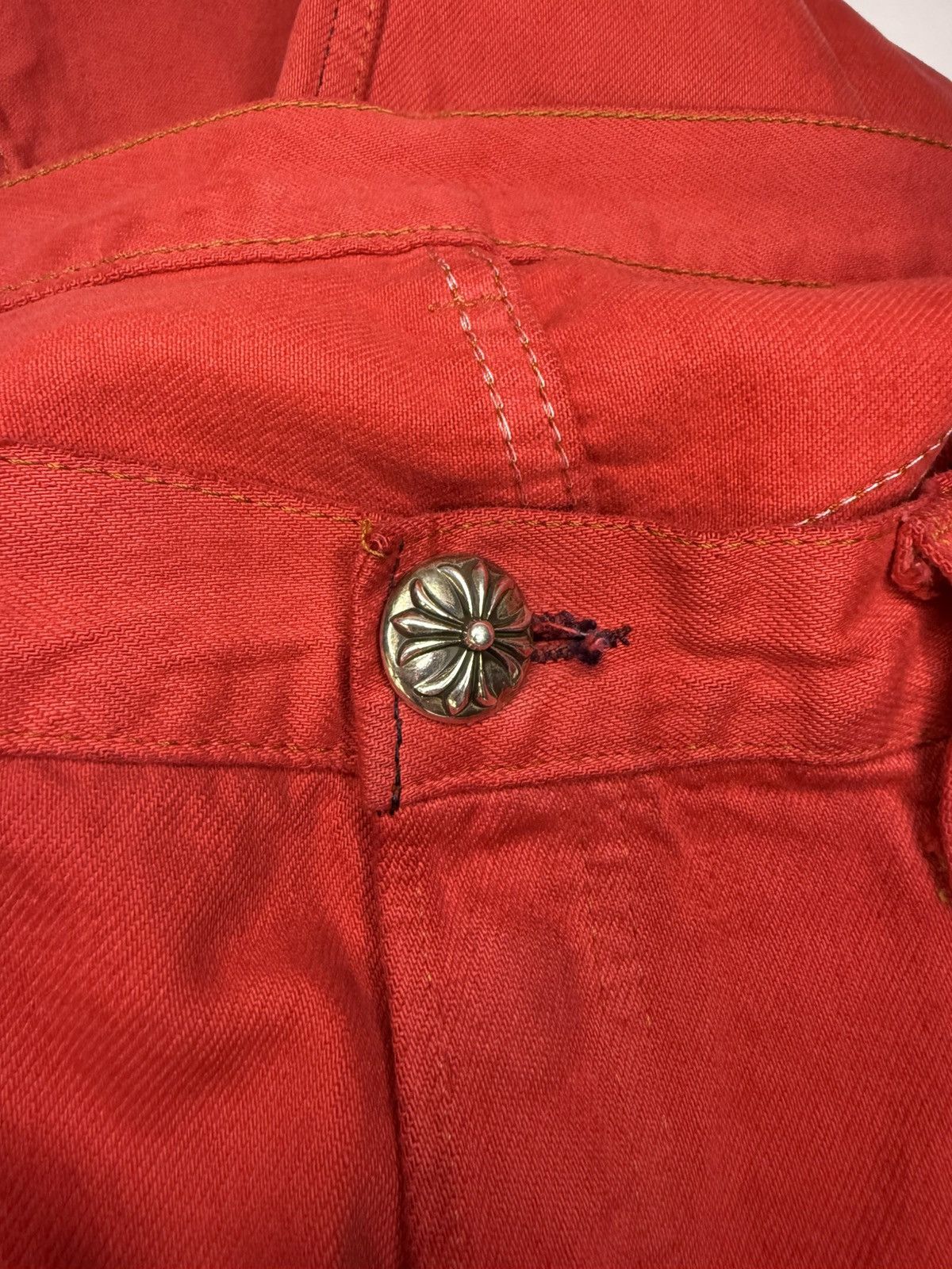Chrome Hearts Chrome Hearts Red Paris Exclusive Patch Denim Size US 34 / EU 50 - 12 Thumbnail
