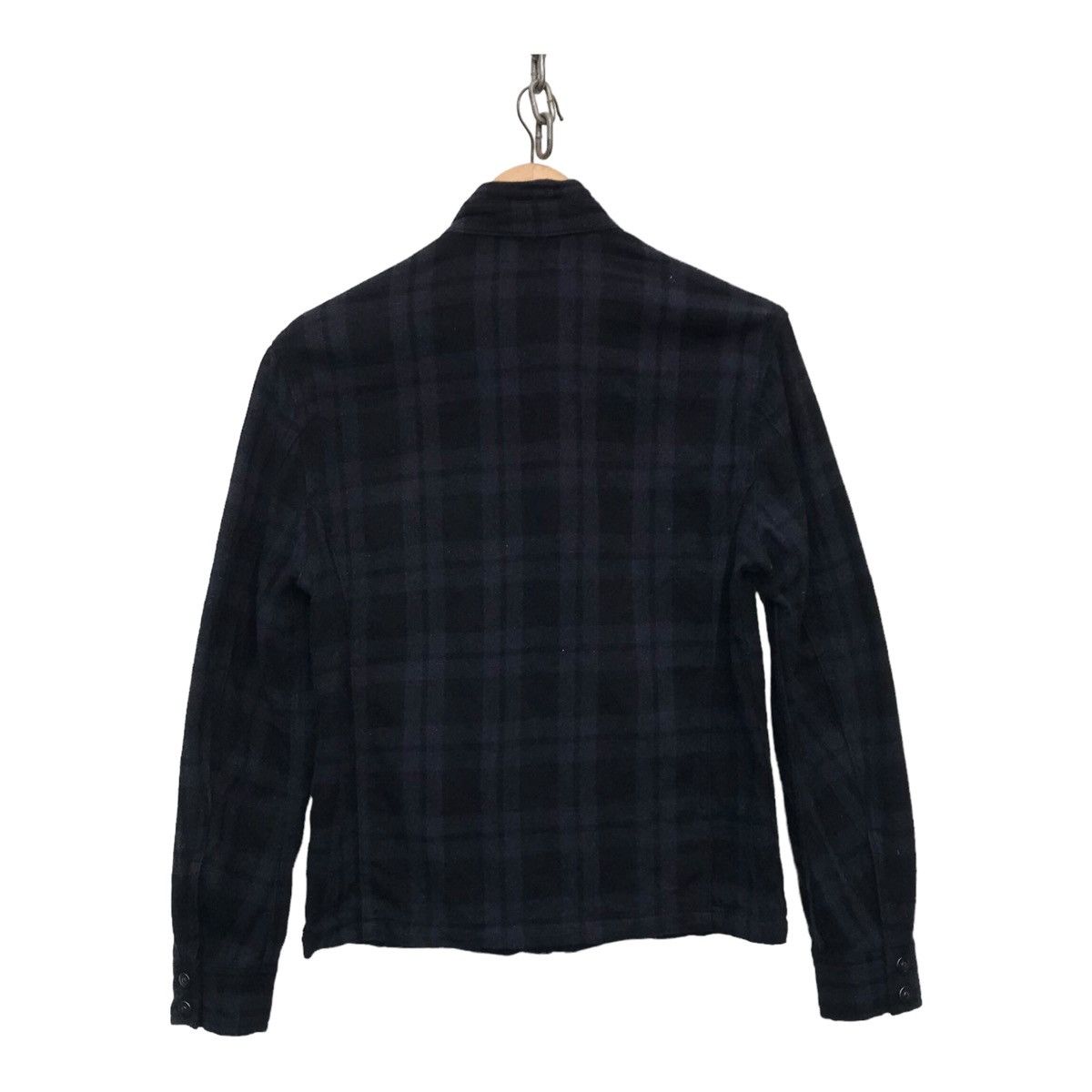 Ego Tripping Ego Tripping Japan Checked Mix Wool Jacket ( 19” X 24” ) Size US S / EU 44-46 / 1 - 5 Thumbnail