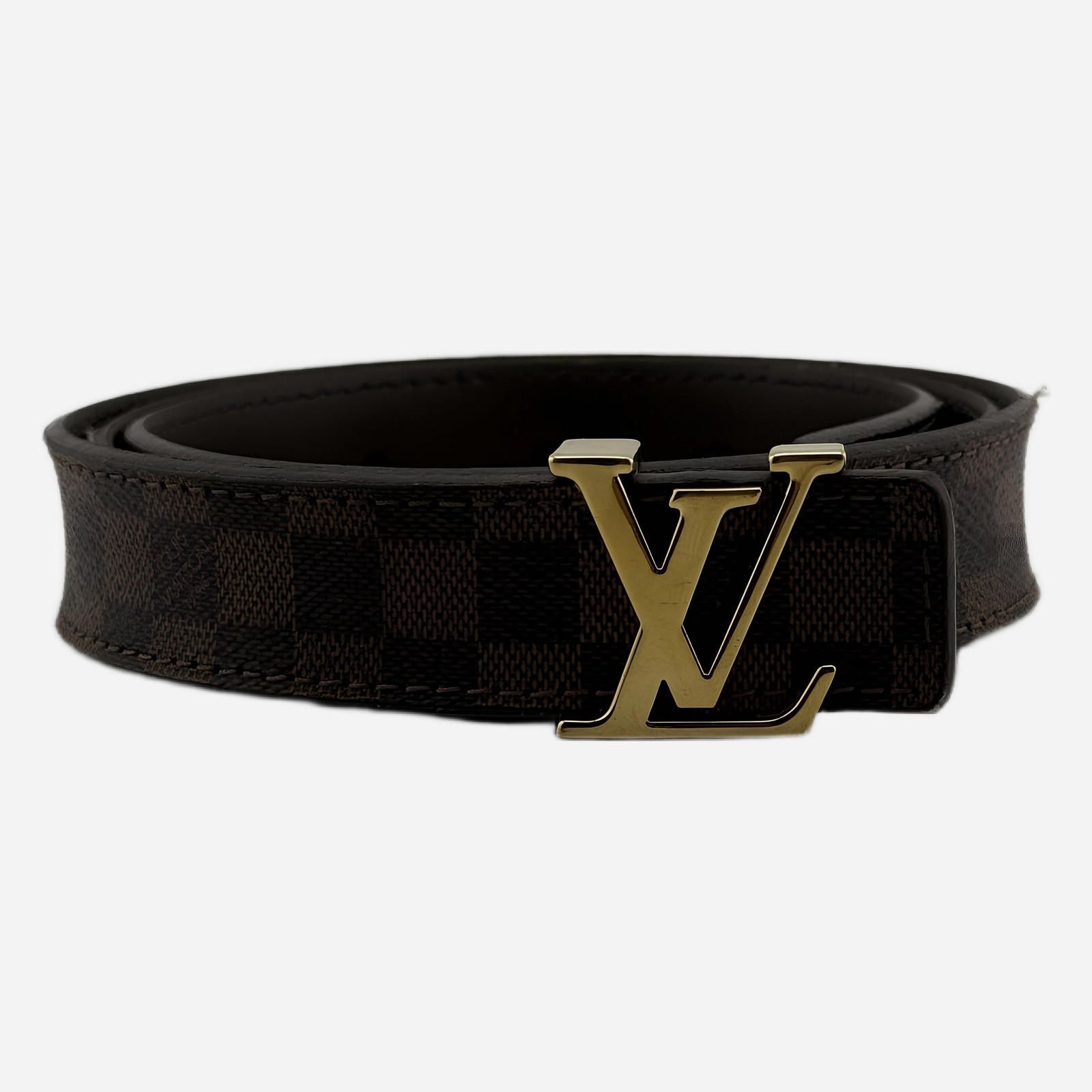 Louis Vuitton Louis Vuitton Woman Damier Belt 85/34 Used OG Box Size ONE SIZE - 1 Thumbnail