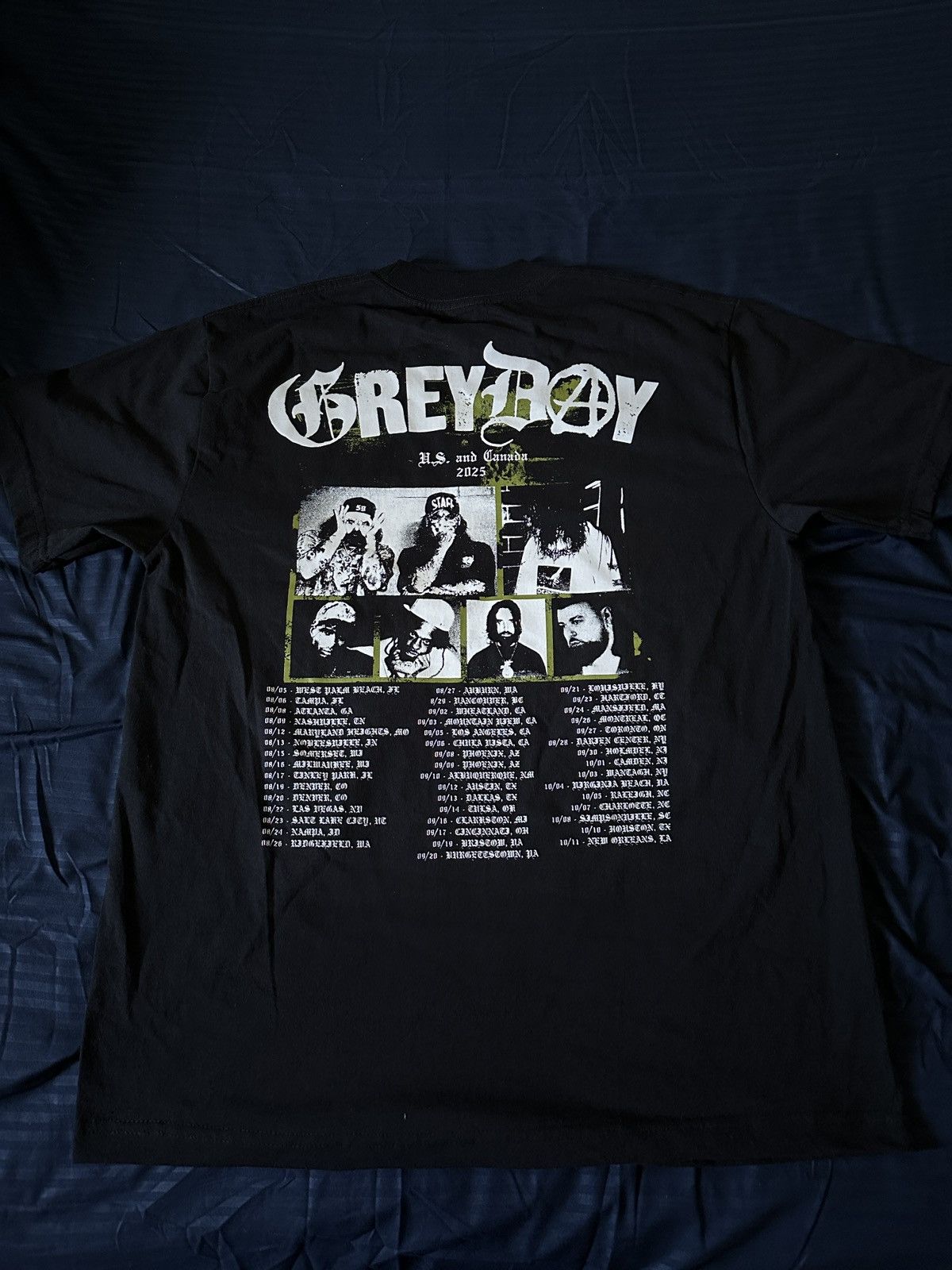 G59 Records G59 GREYDAY TOUR TEE Size US L / EU 52-54 / 3 - 2 Thumbnail