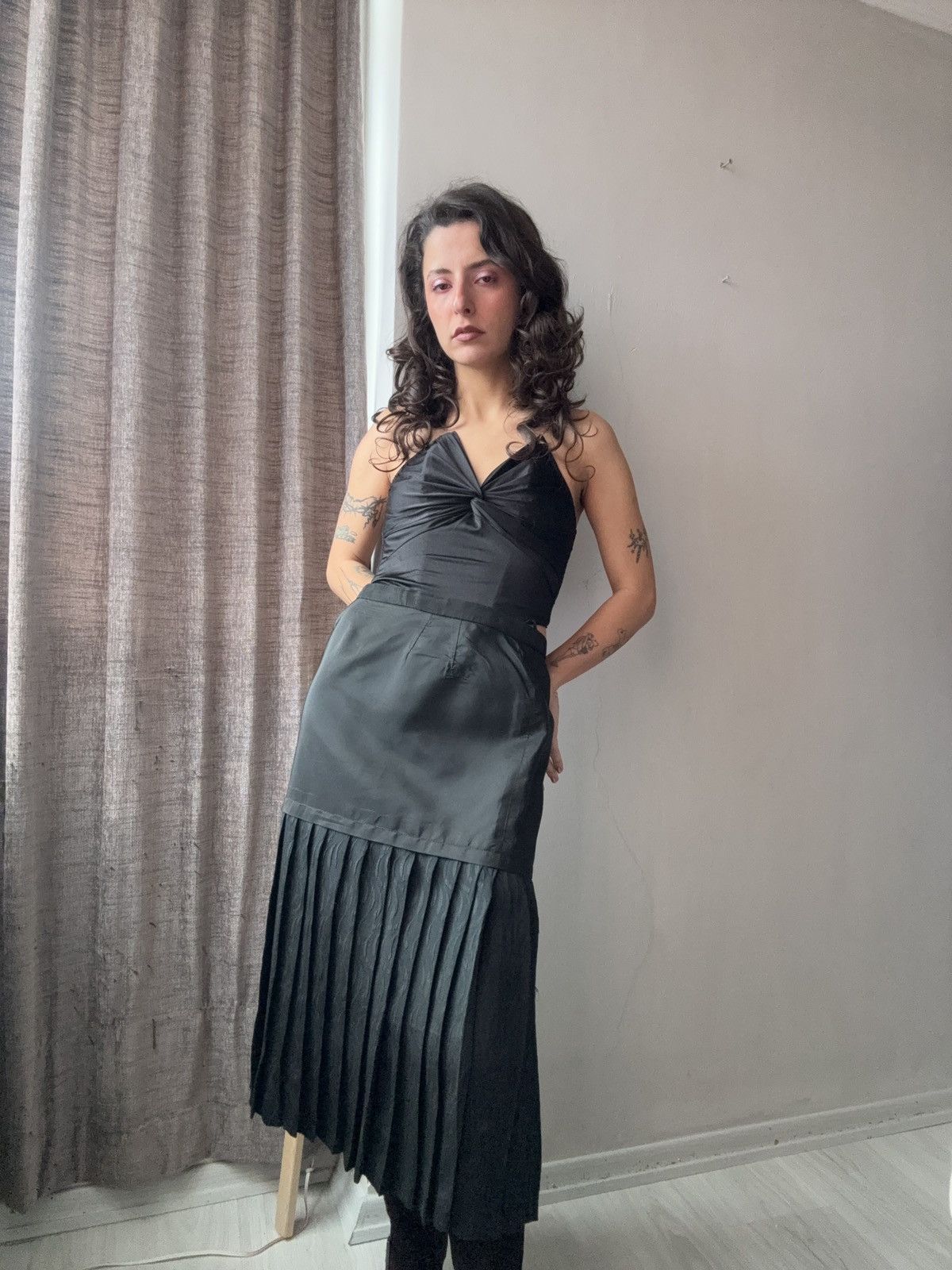 Vintage Vintage parisian skirt Size 28" / US 6 / IT 42 - 2 Thumbnail