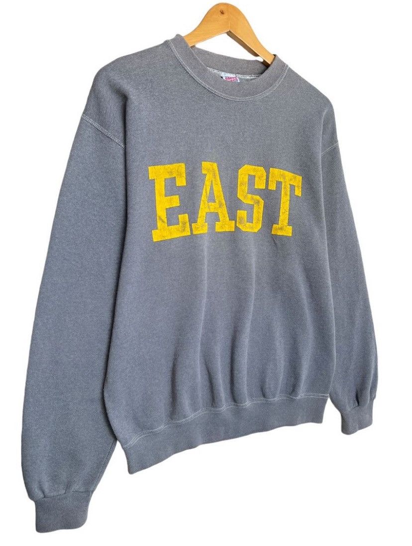 Vintage Vintage 80s East Crewneck Vintage East Sweatshirt Size M Size US M / EU 48-50 / 2 - 2 Thumbnail