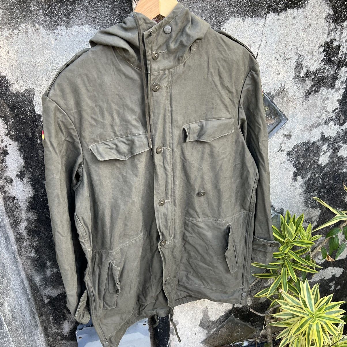 Other “VINTAGE” GERMAN ARMY FIELD PARKA JACKET MILITARY HOODED Size US L / EU 52-54 / 3 - 2 Thumbnail