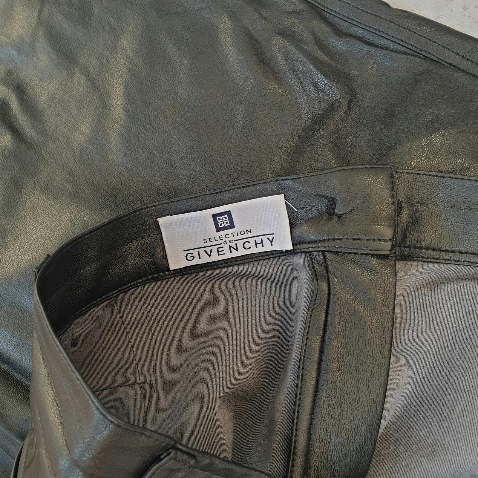 Givenchy Givenchy Faux Leather Pants Size 38" / US 16 / IT 52 - 7 Thumbnail
