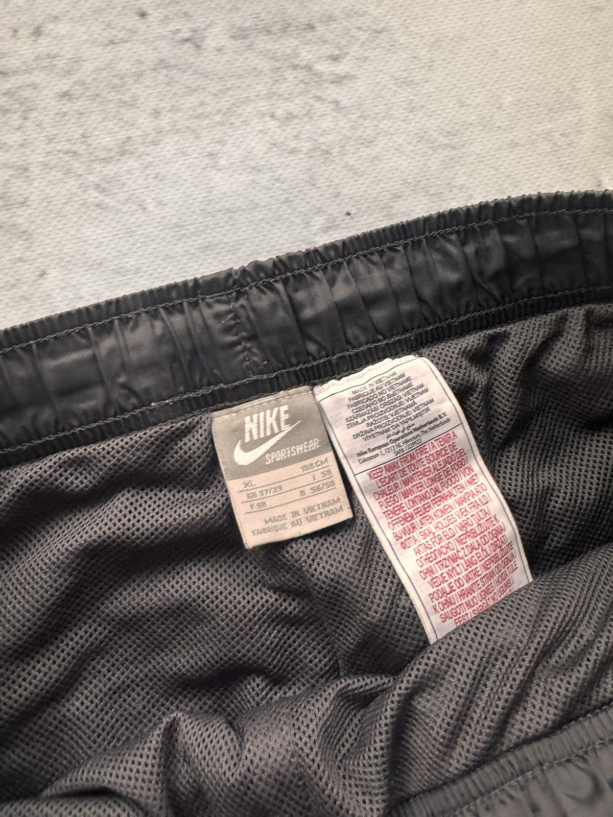 Nike × Vintage NIKE VINTAGE BASIC LOGO OVERSIZE BAGGY PANTS Size US 34 / EU 50 - 6 Thumbnail