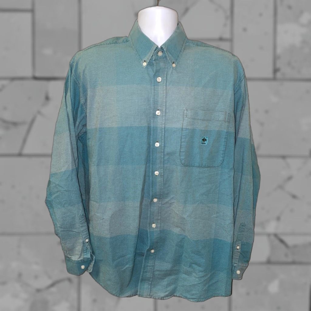 Vintage Cinch Mens Shirt Blue Long Sleeve Button Front Size L Size US L / EU 52-54 / 3 - 1 Thumbnail