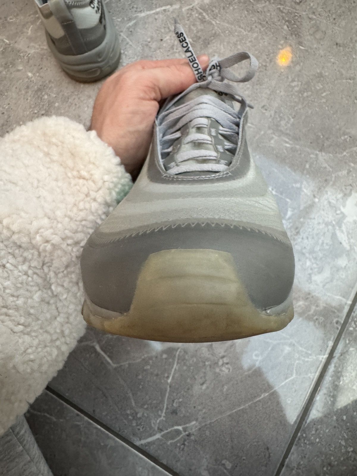 Nike × Off-White Nike Off-White Air Max 97 ‘Menta’ - UK9/US10 Size US 10 / EU 43 - 16 Thumbnail