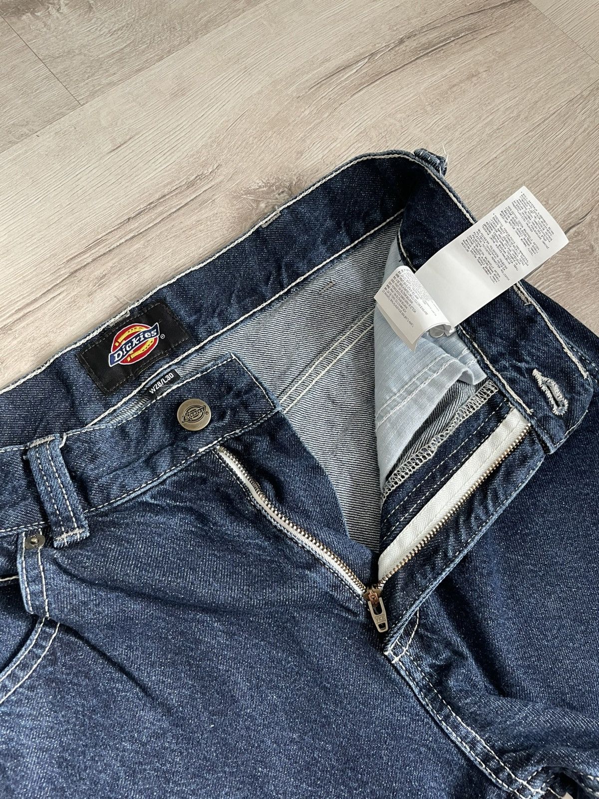 Dickies × Vintage Vintage Baggy Dickies Carpenter Japan Denim Y2k Jeans 28x30 Size US 28 / EU 44 - 10 Thumbnail