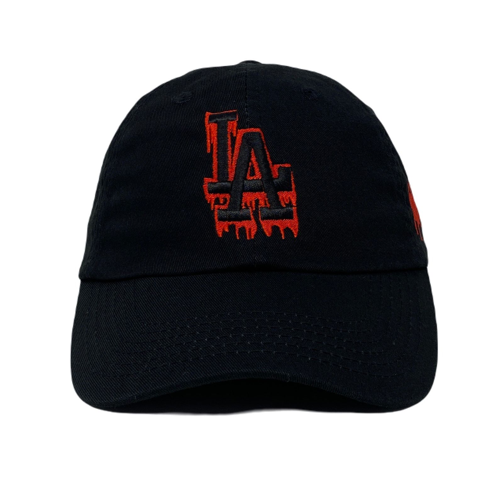Other Los Angeles LA Drip Bloody Hands Halloween Slouch Dad Hat Size ONE SIZE - 5 Thumbnail