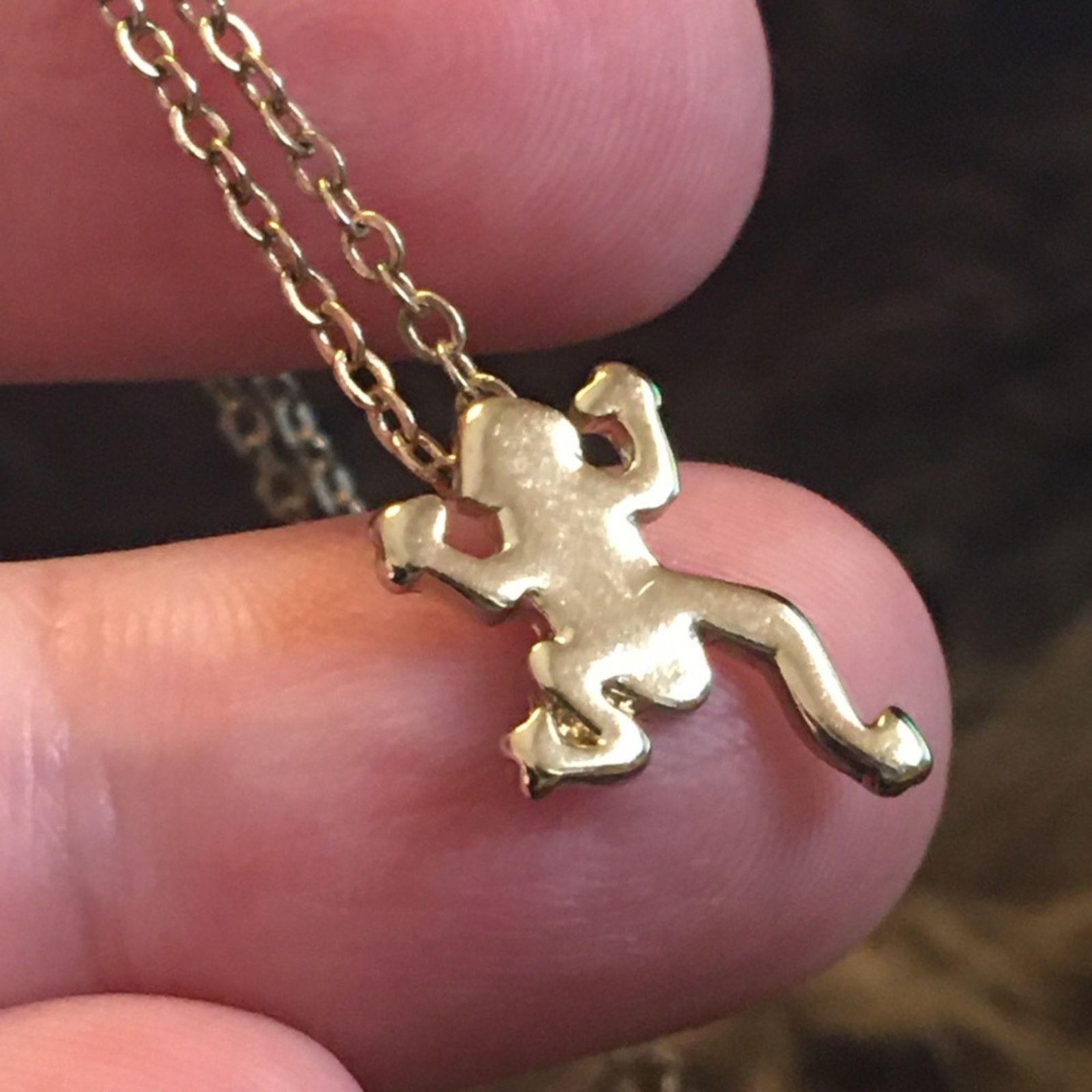 Jewelry Charming Charlie gold tone frog pendant on chain Size ONE SIZE - 6 Thumbnail