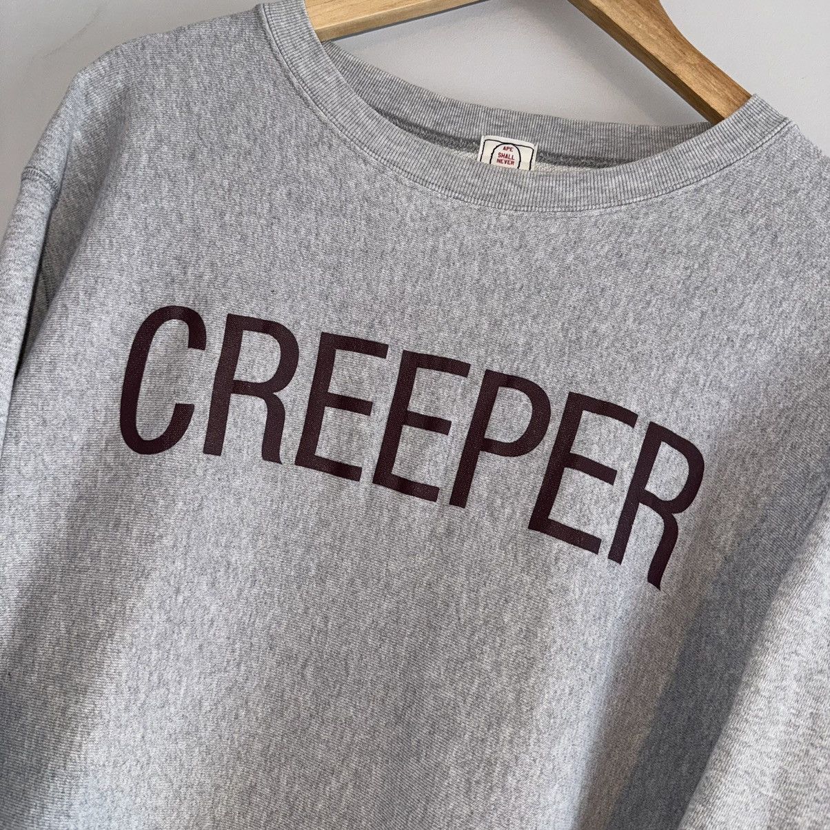 Bape OG Bape Creeper Crewneck Sweatshirt Size US XL / EU 56 / 4 - 2 Thumbnail