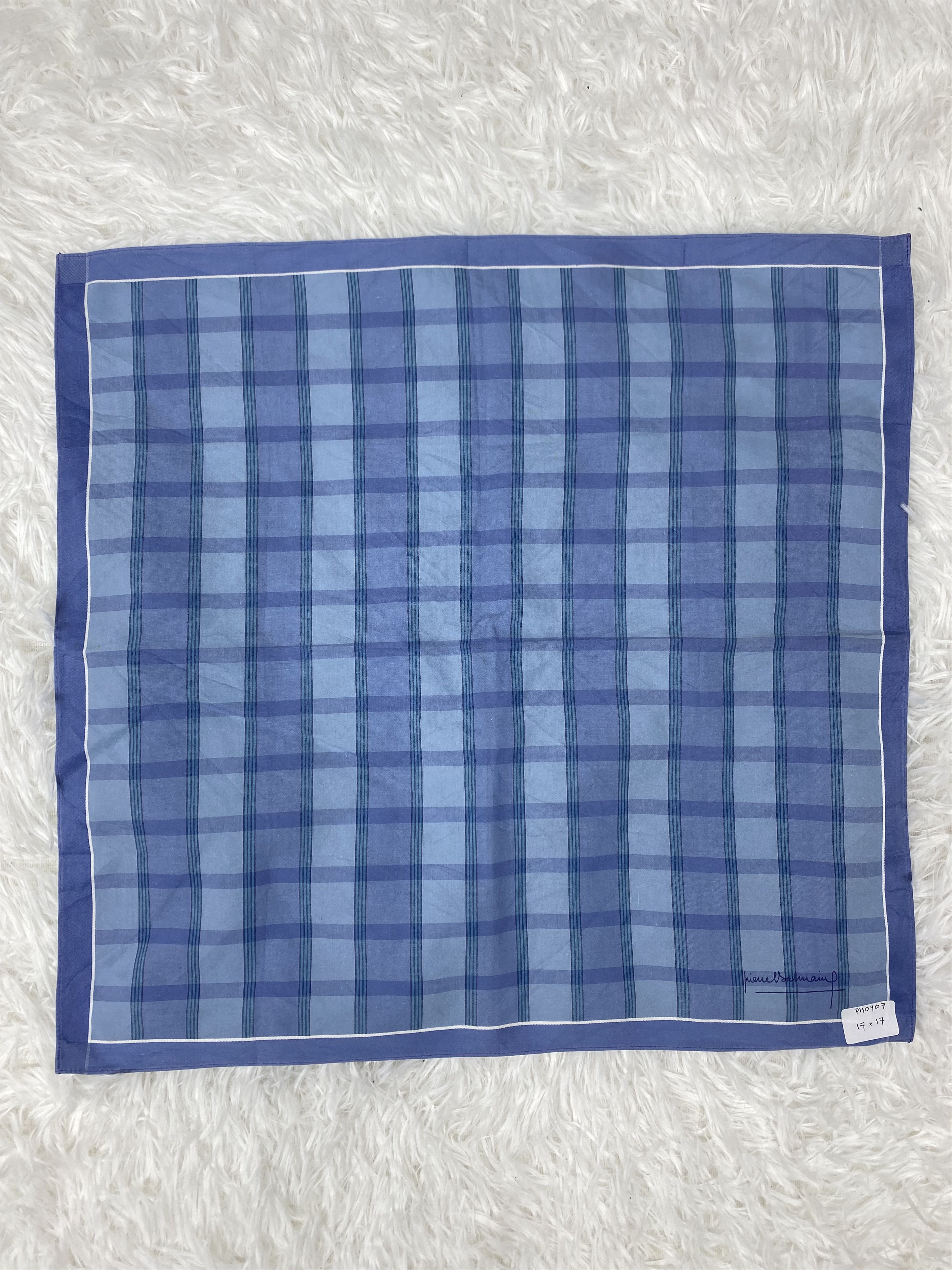 Pierre Balmain × Vintage Vintage Pierre Balmain Handkerchief Neckerchief PH0707 Size ONE SIZE - 3 Thumbnail