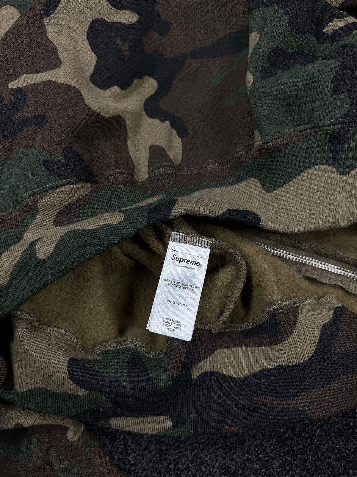 B.B. Simon × Supreme Supreme b.b. Simon Studded Zip Up Hoodie Camo Size US M / EU 48-50 / 2 - 8 Thumbnail