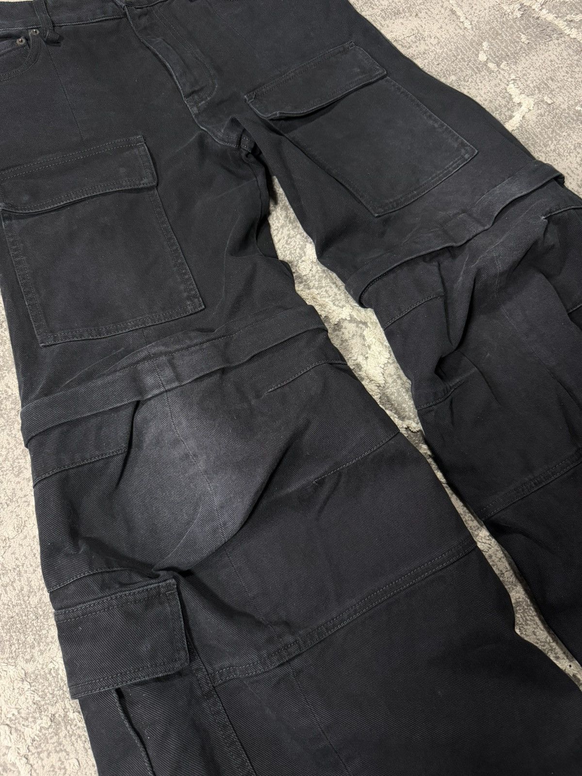 Balenciaga Balenciaga Convertible Flare Cargo Denim Size US 34 / EU 50 - 3 Thumbnail