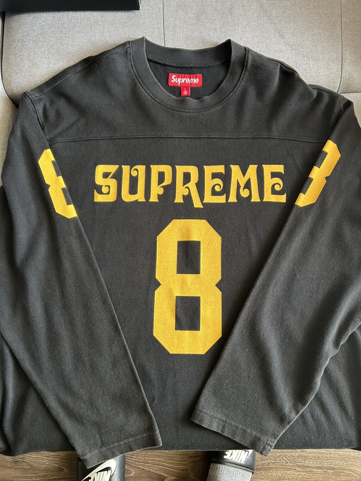 Supreme Supreme Affiliated L/S Football top medium | Grailed