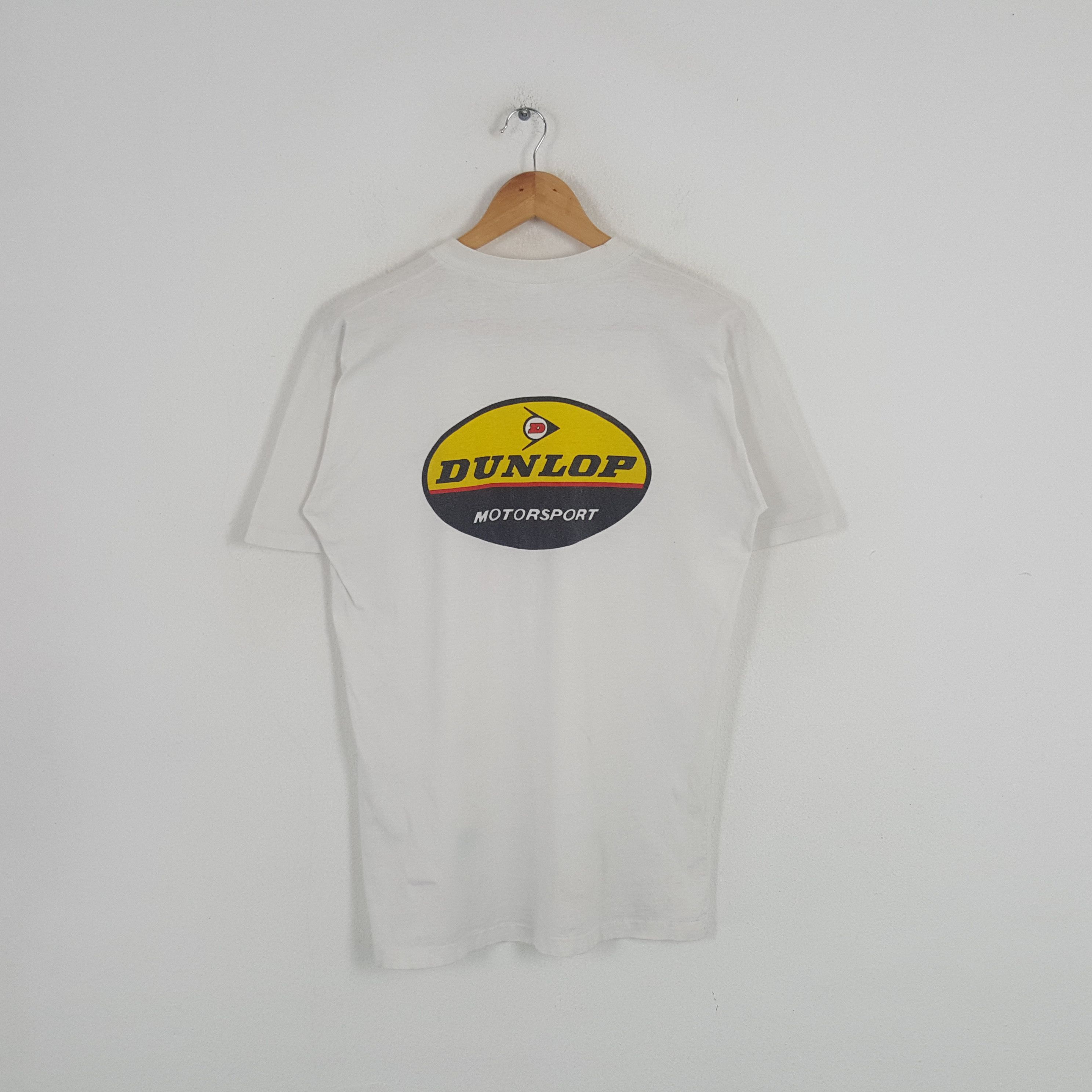 Dunlop × Vintage Vintage Dunlop Motorsport Racing Team Tshirt Size US M / EU 48-50 / 2 - 1 Thumbnail