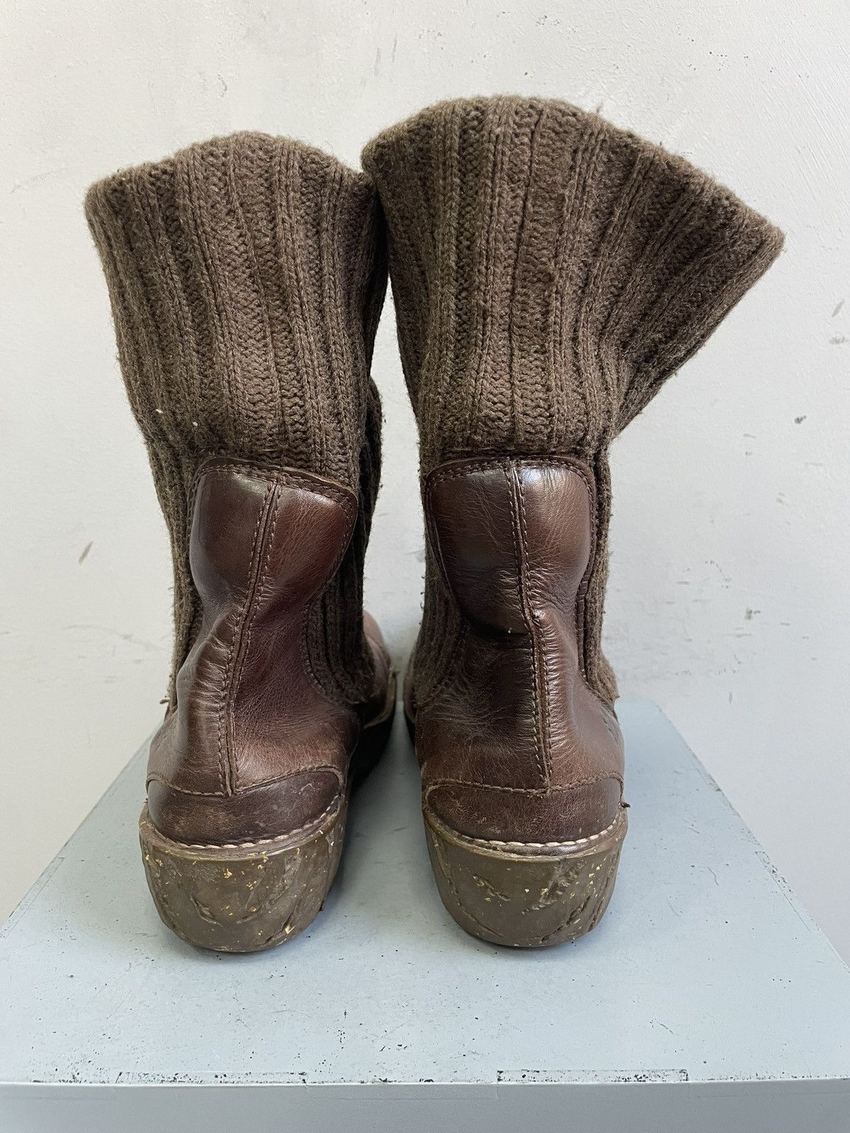 A.S.98 A.S. 98 style ankle Brown Leather Boots japanese y2k Style Size US 8 / EU 41 - 8 Thumbnail