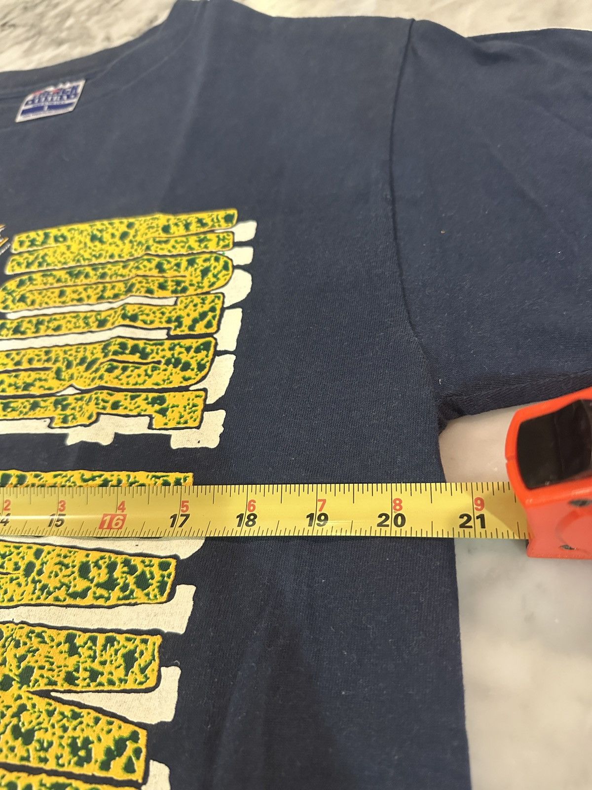 Other Vintage Notre Dame Fighting Irish Tee Trench Mfg USA L Size US L / EU 52-54 / 3 - 6 Thumbnail