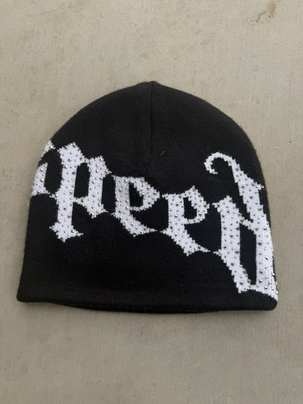 Godspeed Godspeed OG Logo Studded Beanie Black/White Size ONE SIZE - 2 Thumbnail