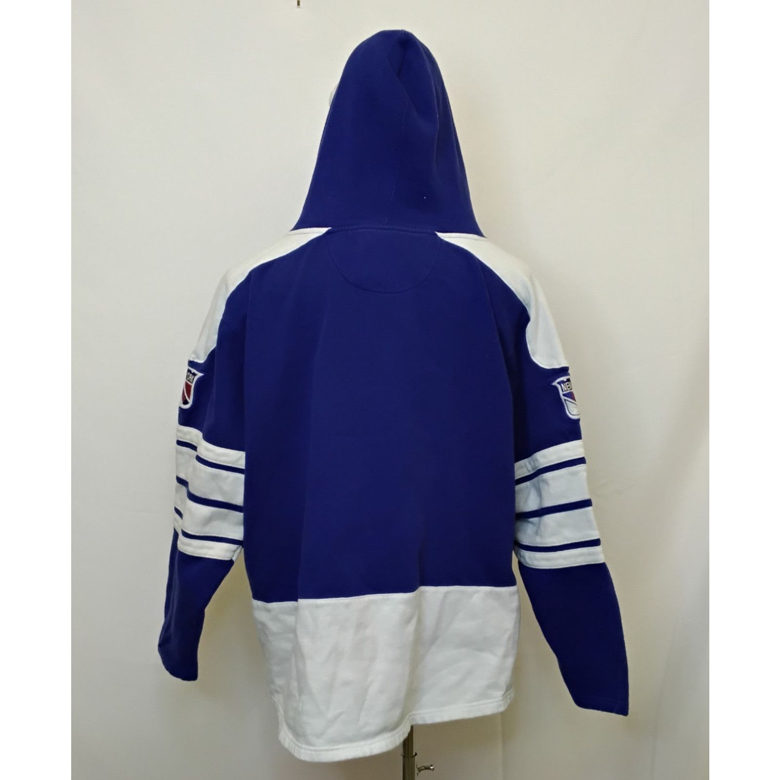 Other Old Time Hockey New York Rangers Hoodie Men XL Blue Applique Size US XL / EU 56 / 4 - 3 Thumbnail