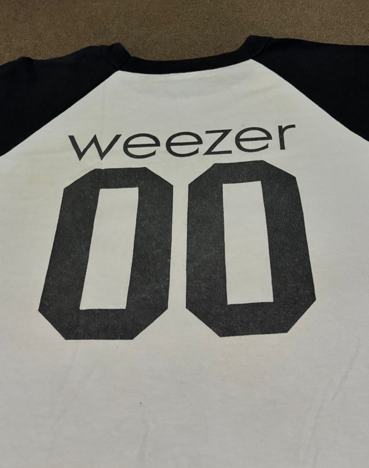 Band Tees Vintage Weezer Raglan Shirt Size US XL / EU 56 / 4 - 7 Thumbnail