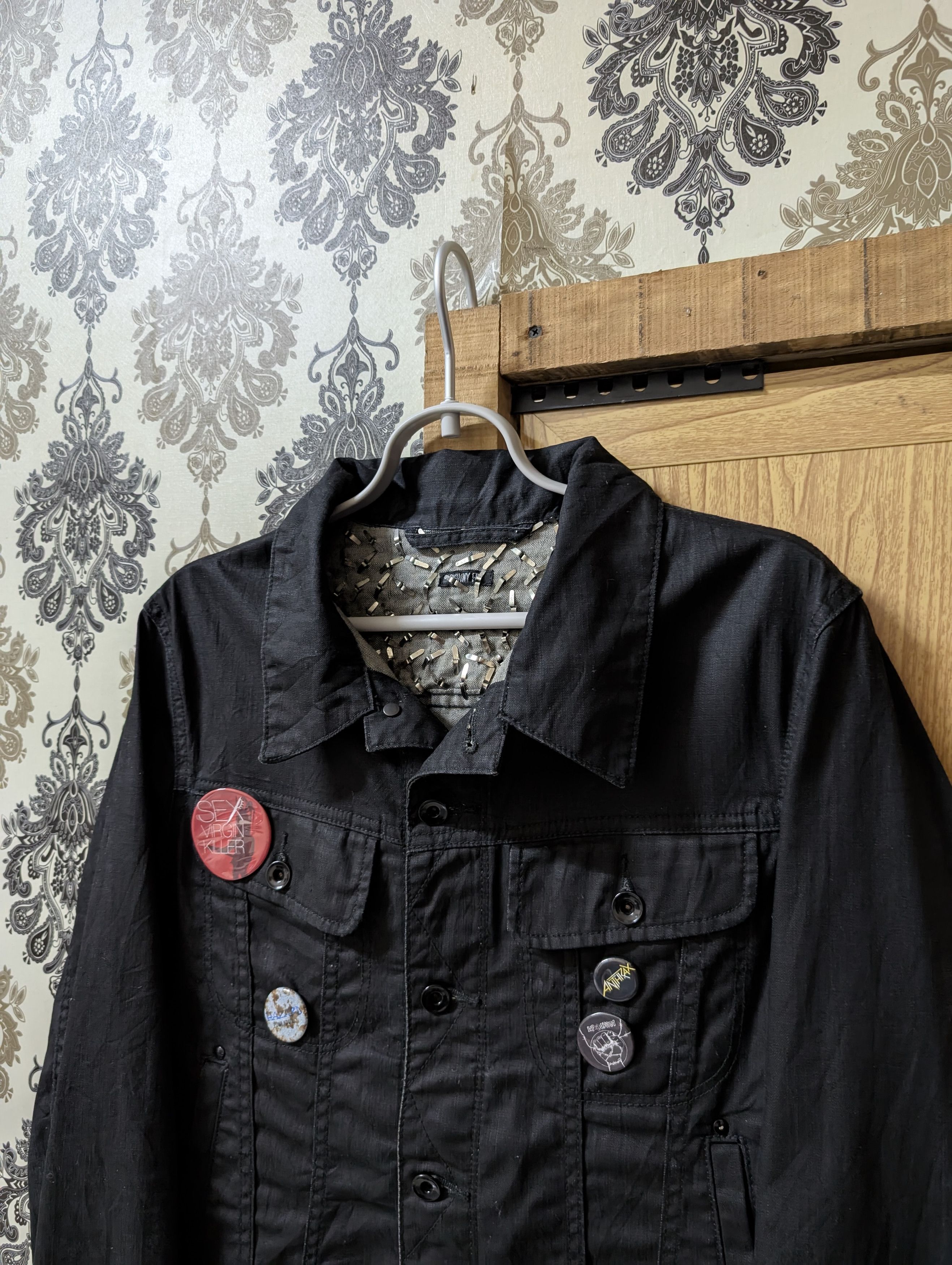 Band Tees Custom Jacket Vintage 7 Seconds Band Hardcore Punk Anarchy Size US M / EU 48-50 / 2 - 3 Thumbnail