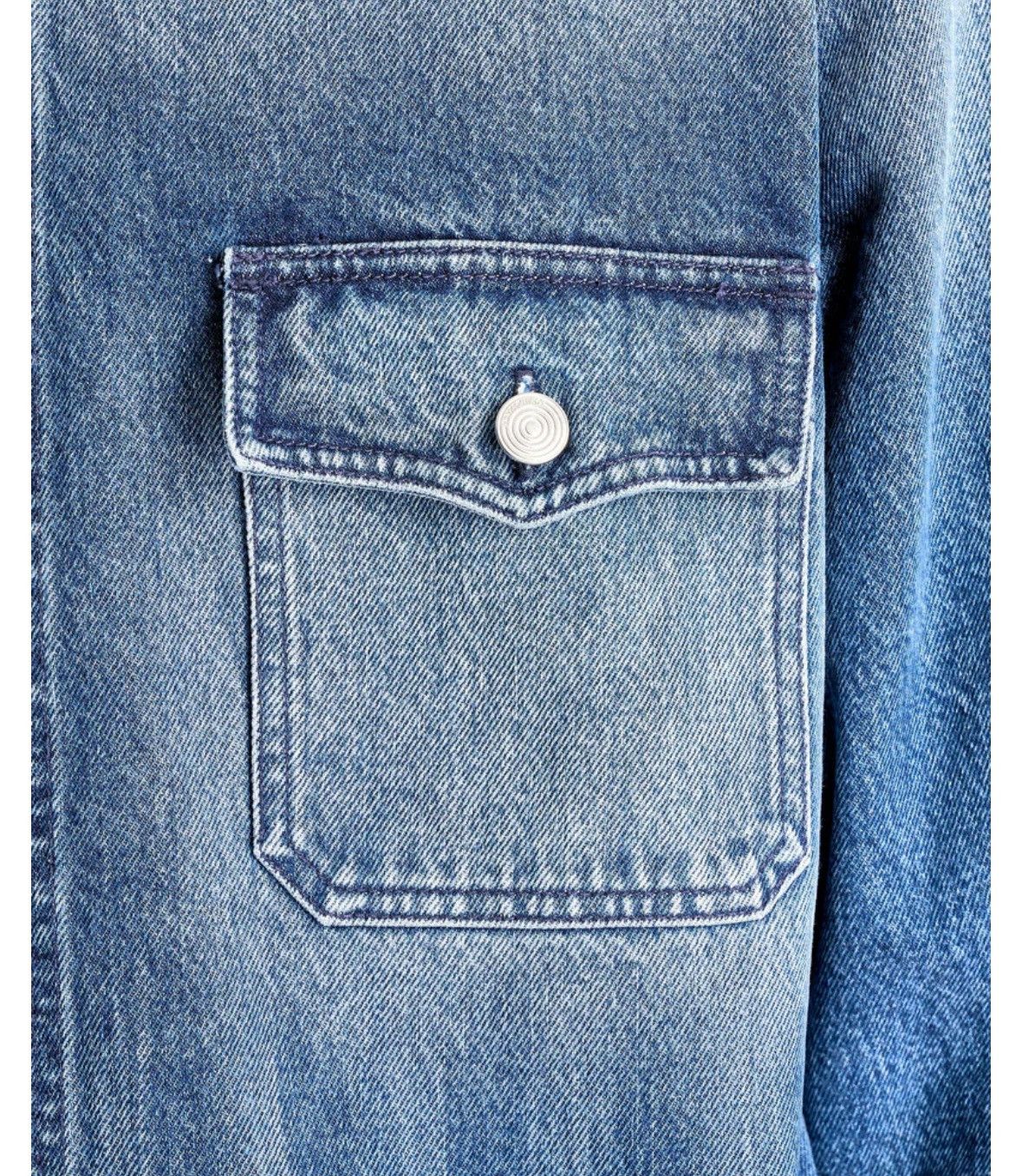 Namacheko New With Tags FW24-25 Hank Denim Shirt in Washed Blue size L Size US L / EU 52-54 / 3 - 9 Thumbnail
