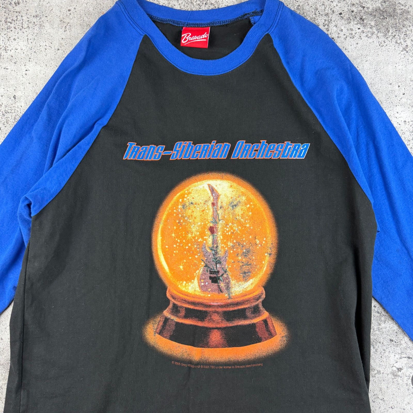 Bravado Trans-Siberian Orchestra 3/4 Sleeve Raglan Shirt Size Large Size US L / EU 52-54 / 3 - 2 Thumbnail