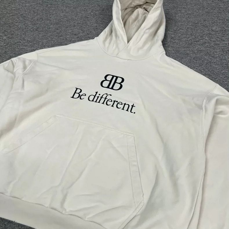 Balenciaga Balenciaga Double b embroidered letter hooded sweater Size US L / EU 52-54 / 3 - 4 Thumbnail
