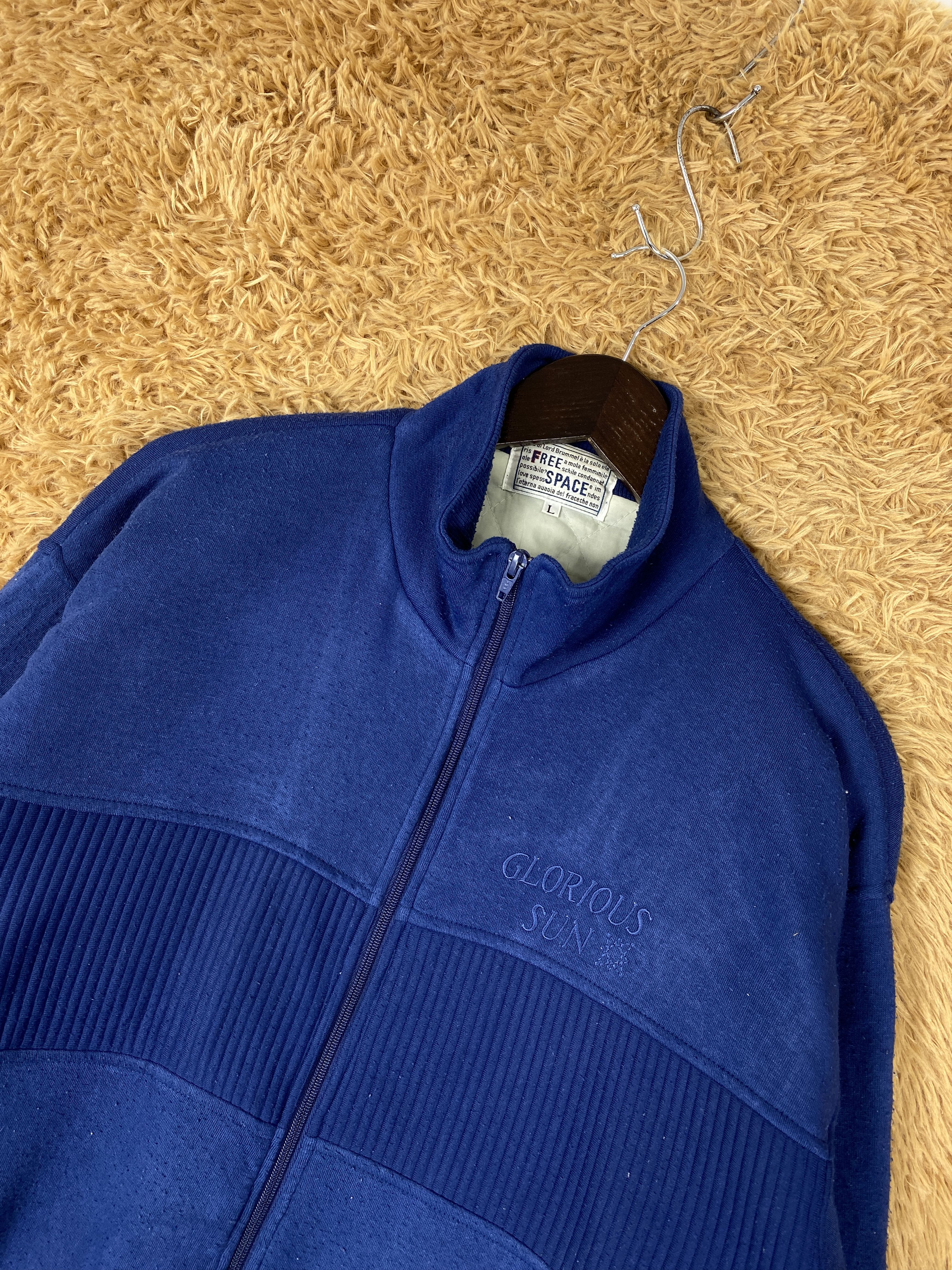 Japanese Brand Vintage Free Space Quilted Lining Jacket J2046 Size US S / EU 44-46 / 1 - 2 Thumbnail