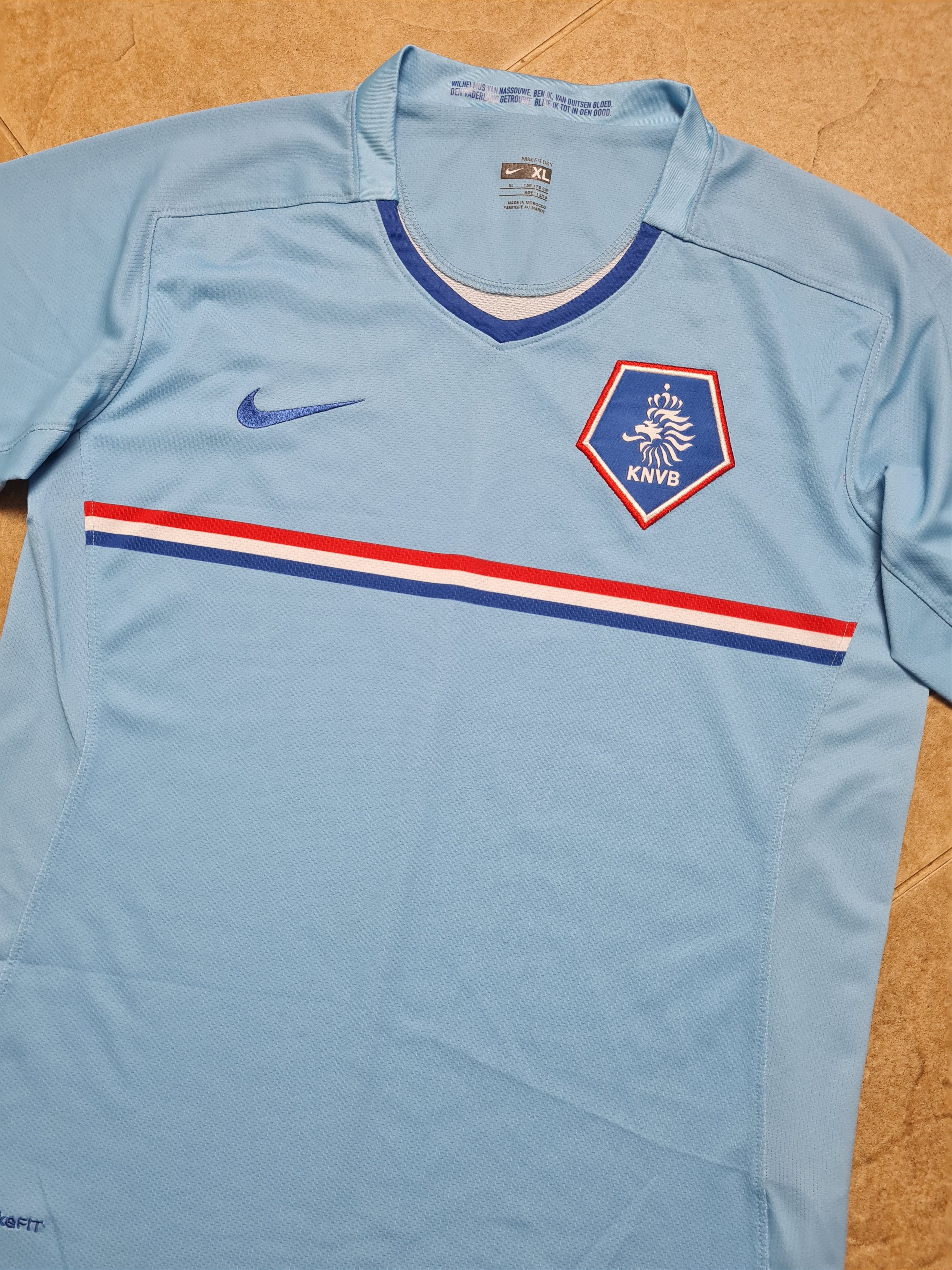 Nike Holland 2008/2009 Away Football Nederland Nike 259034-479 Size US S / EU 44-46 / 1 - 2 Thumbnail
