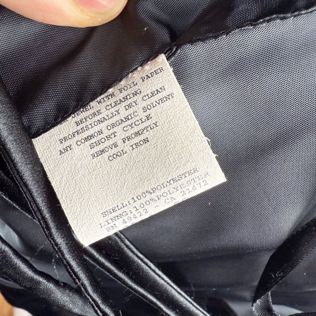 Jessica McClintock JESSICA MCCLINTOCK GUNNE SAX Puffy Waist Mini Black Dress 5 Size M / US 6-8 / IT 42-44 - 8 Thumbnail