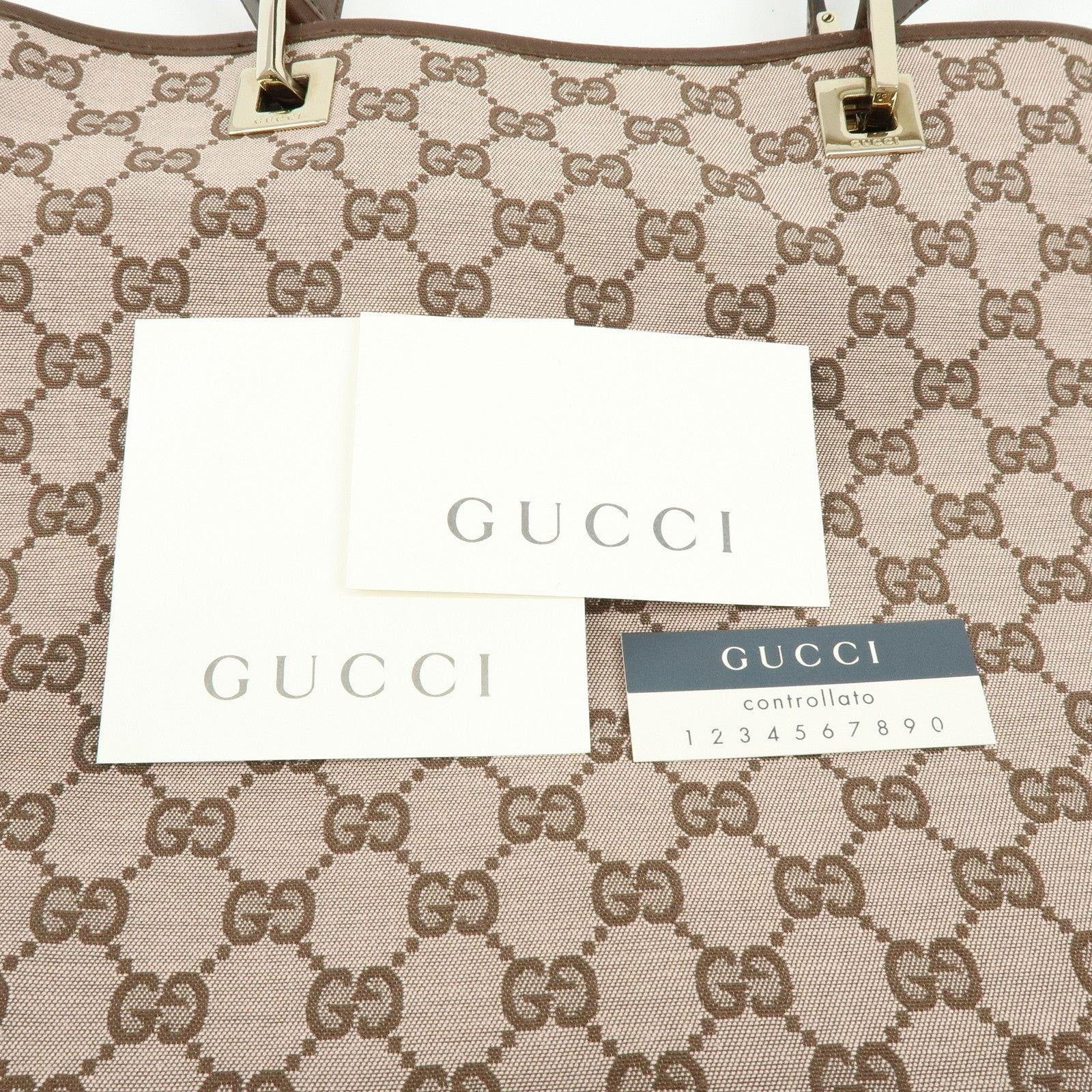 Gucci Gucci GG Supreme Tote Beige Size ONE SIZE - 8 Thumbnail