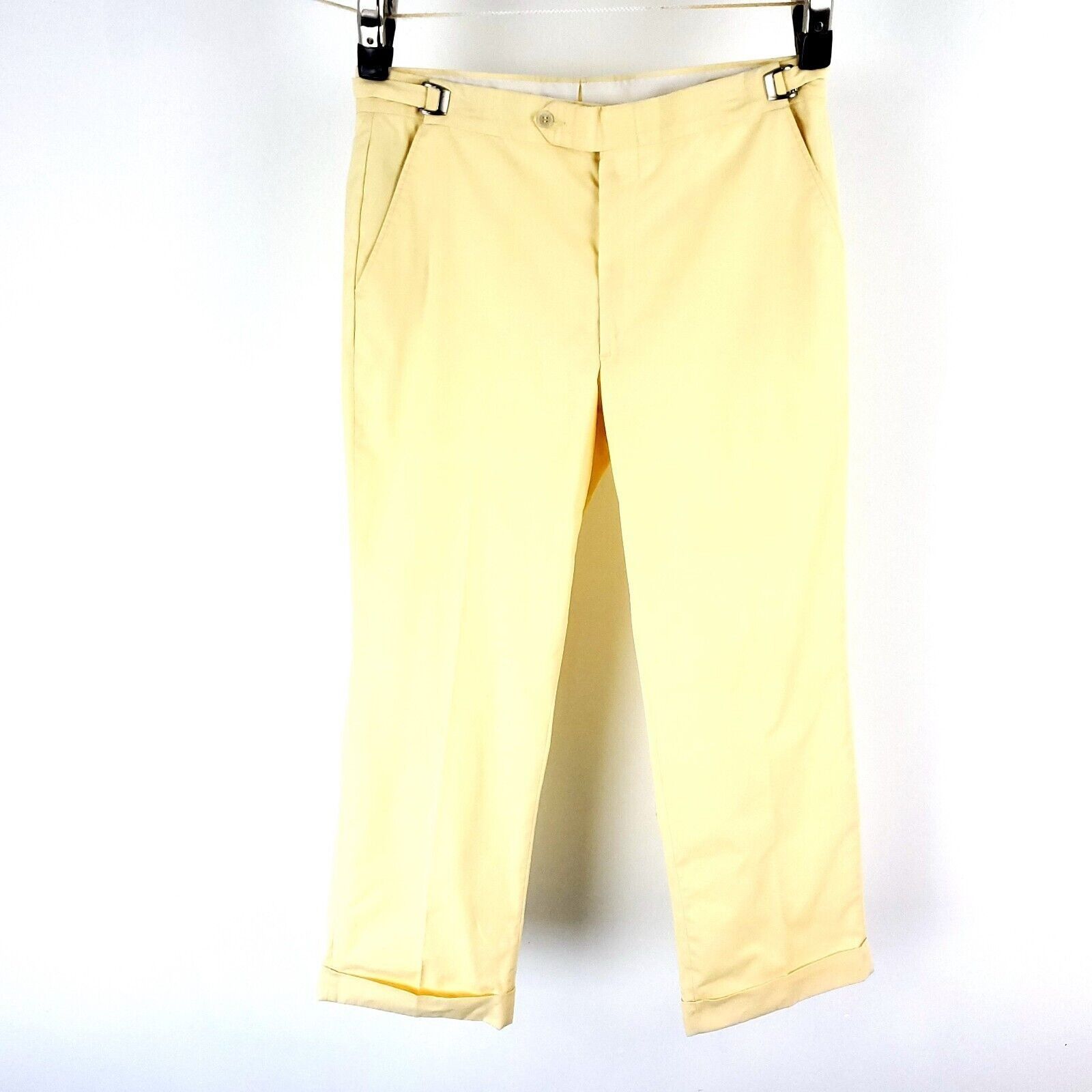 L.L. Bean LL Bean Cotton Polyester Chino Pants 35/29 Yellow Flat Front Size US 35 - 5 Thumbnail