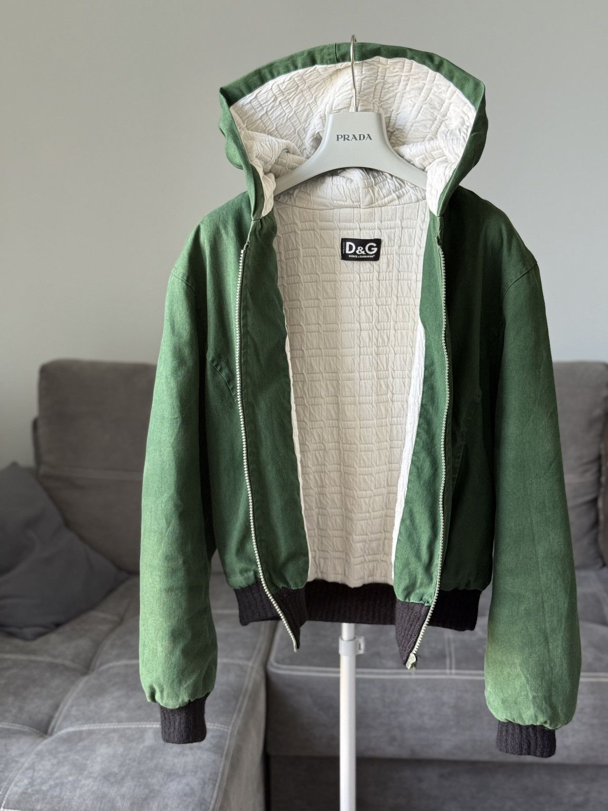 Dolce & Gabbana Dolce&Gabbana Denim Jacket Wmns Green Size S / US 4 / IT 40 - 6 Thumbnail
