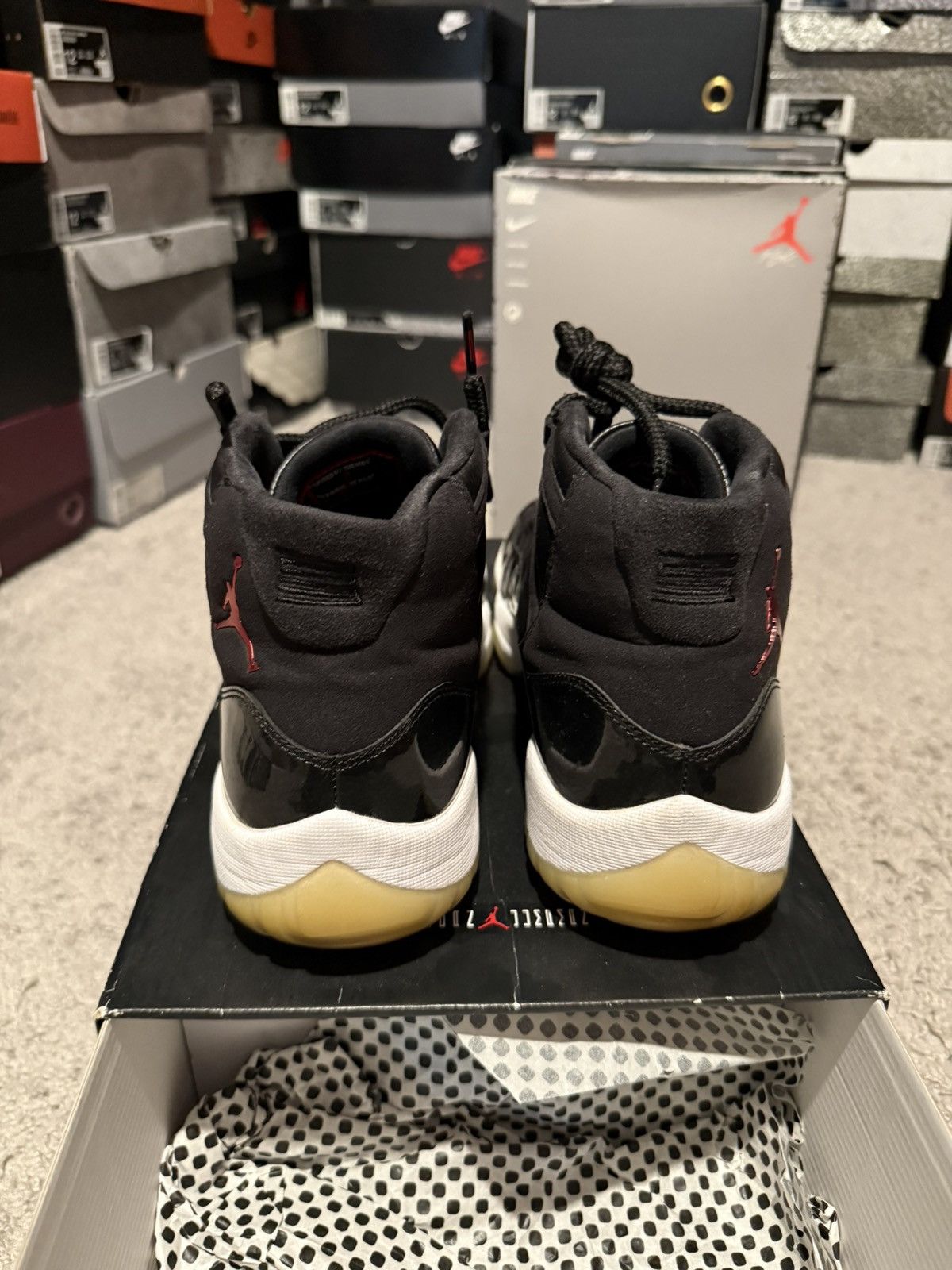 Jordan Brand Nike Air Jordan 11 Retro 72-10 2015 Size US 11.5 / EU 44-45 - 3 Thumbnail