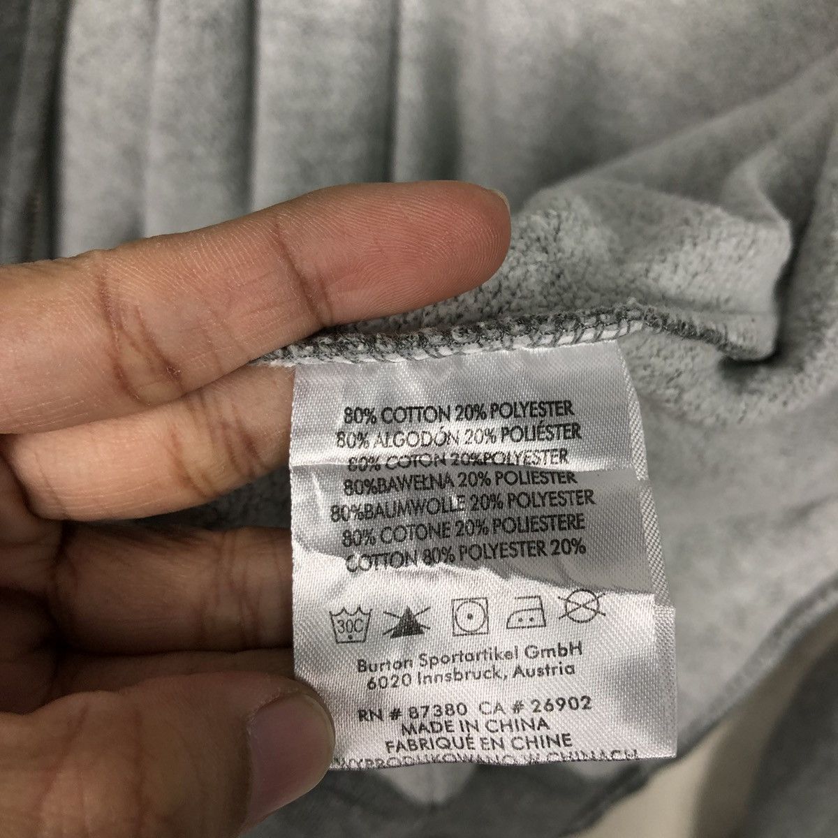 Analog 📌Analog Sweater Zipper Hoodie Big Logo Spell Out Size US M / EU 48-50 / 2 - 20 Thumbnail