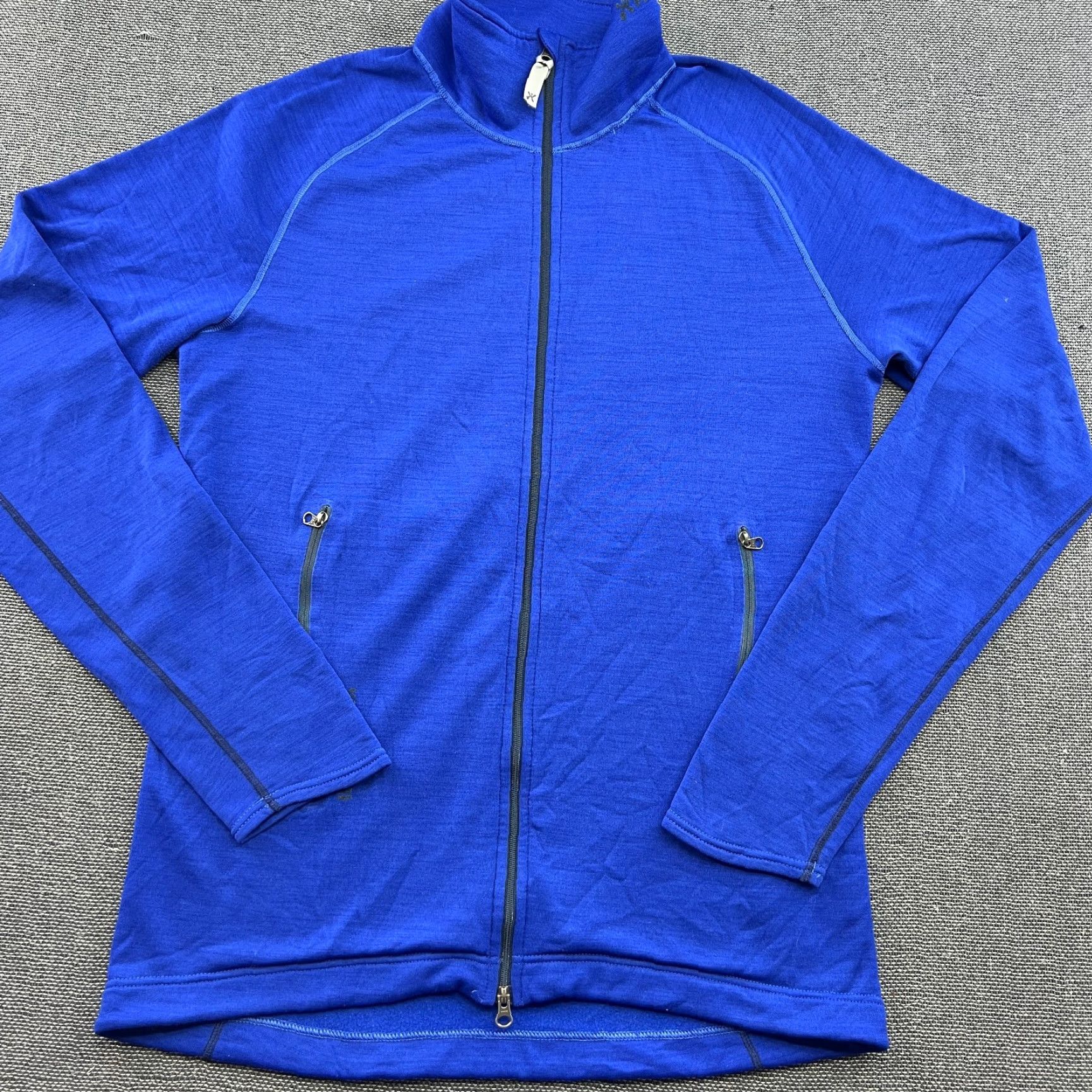 Houdini Houdini Outright Jacket Mens S Blue Full Zip Polartec Lightweight Stretch Jacket Size US S / EU 44-46 / 1 - 3 Thumbnail