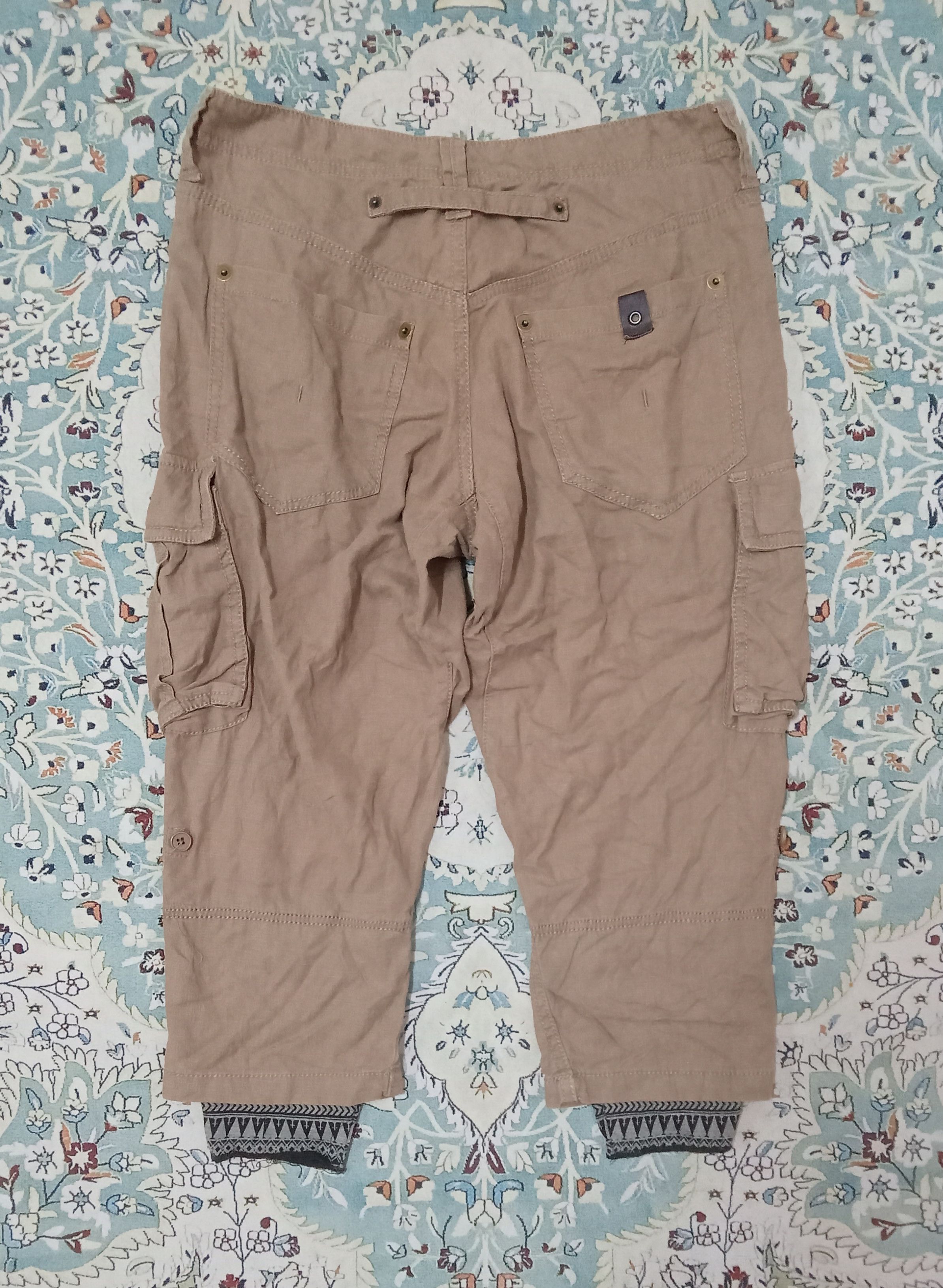 Tornado Mart Tornado Mart Rare Design Cargo Pants Size 32" / US 10 / IT 46 - 2 Thumbnail