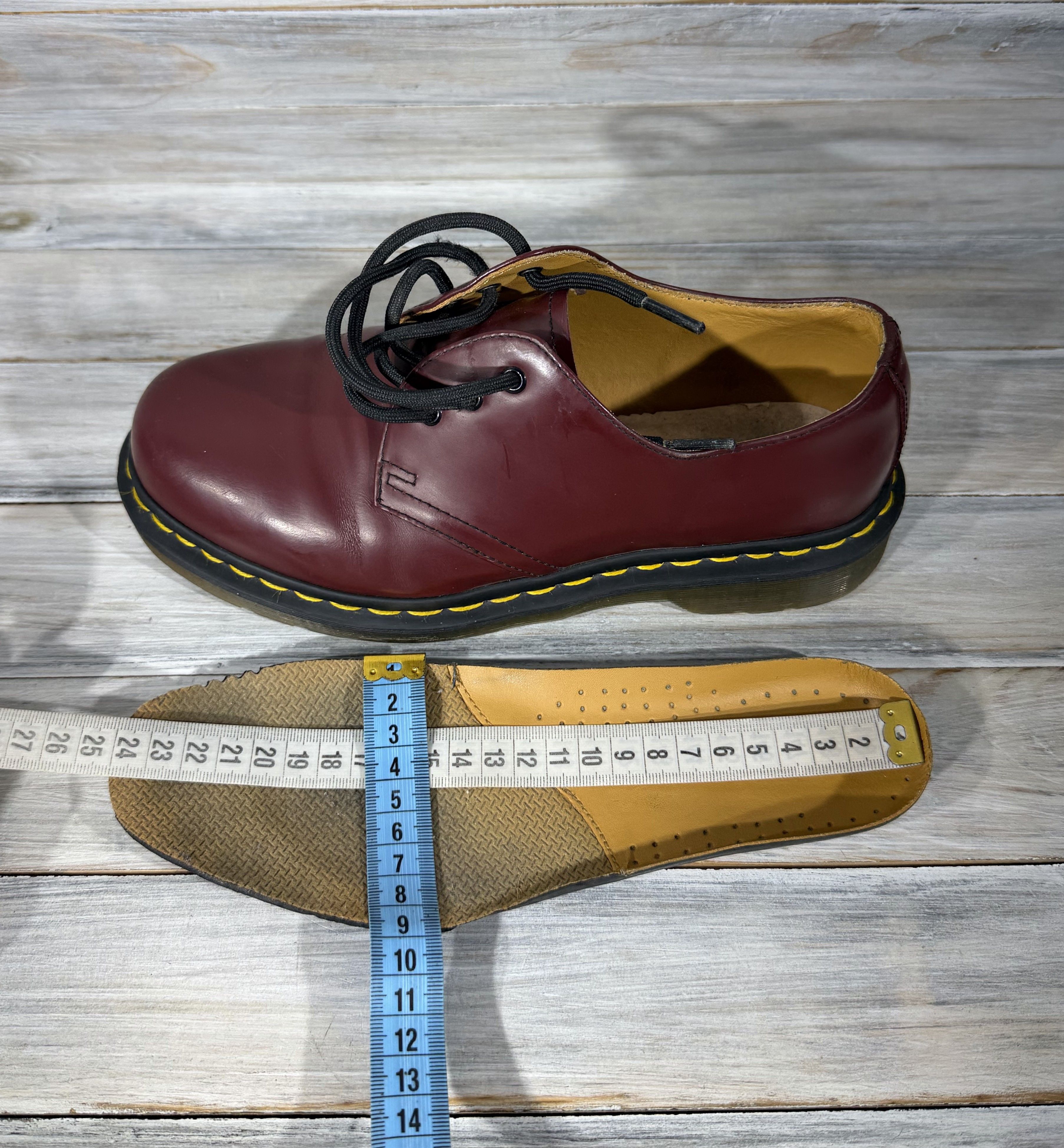 Dr. Martens Dr Martens 1461 Cherry Red Leather Lace Up Shoes Casual Size US 6 / IT 36 - 13 Thumbnail