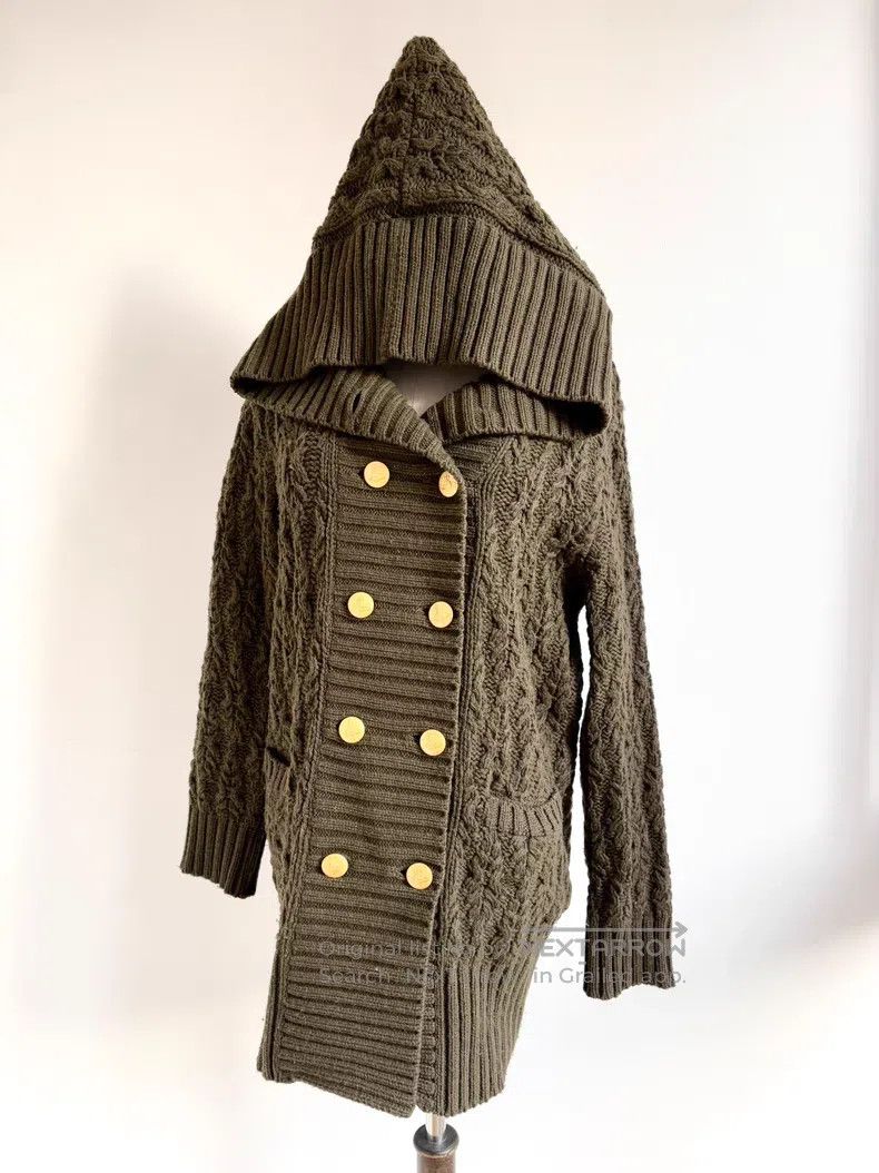Vivienne Westwood Vivienne Westwood Brown Green Gold Buckle Witch Hat Knit T Size M / US 6-8 / IT 42-44 - 1 Thumbnail