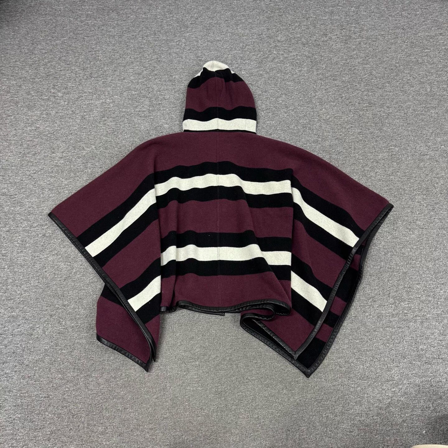 Gucci gucci striped wool hooded poncho Size US M / EU 48-50 / 2 - 2 Thumbnail