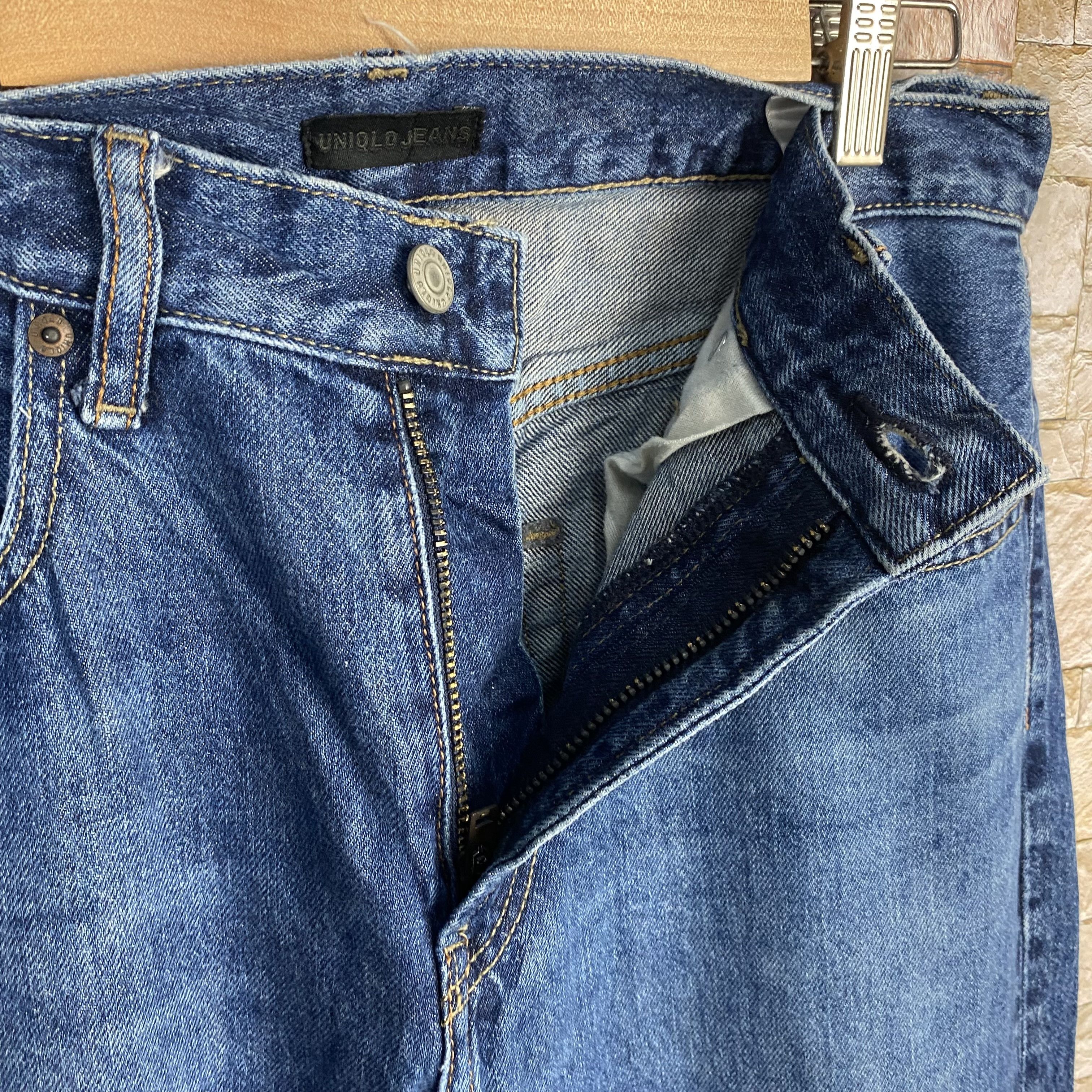 Uniqlo Uniqlo Jeans Blue Denim Pants #7585 Size US 30 / EU 46 - 9 Thumbnail